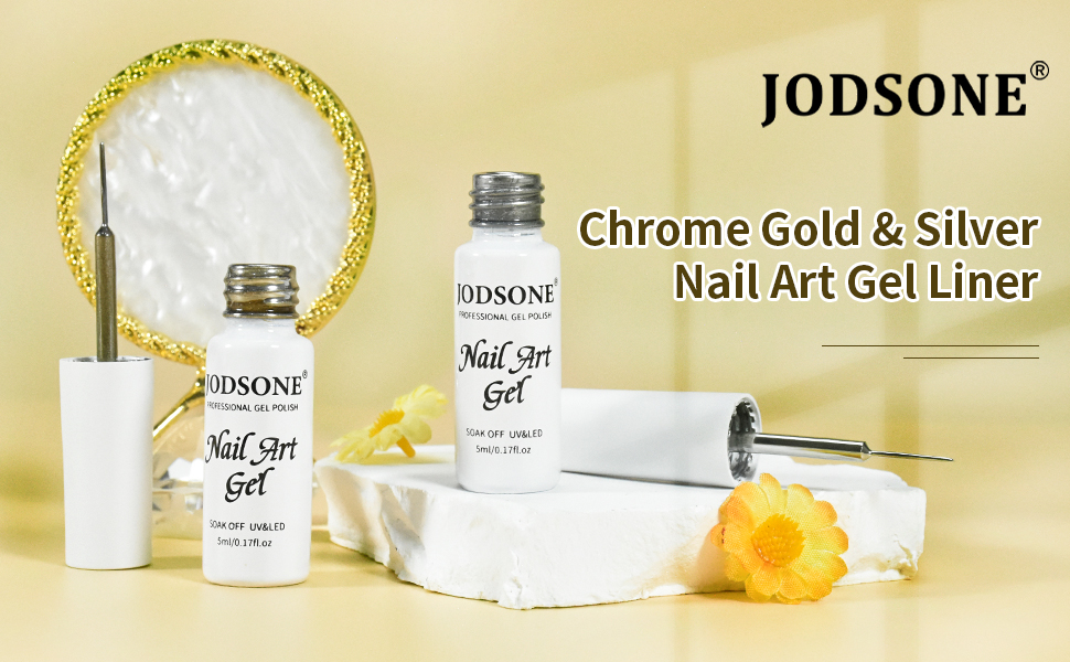 Metallic Nail Art Gel Liner