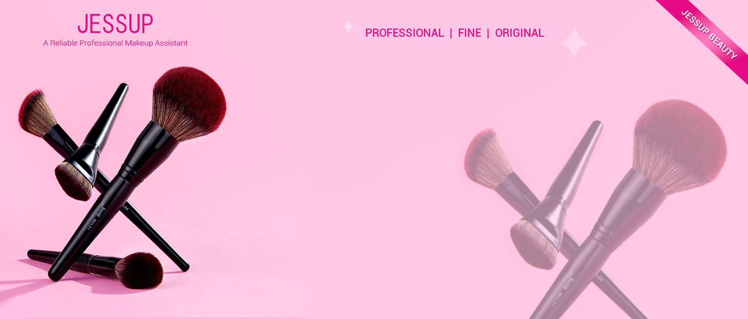 Jessup makeup brush sets