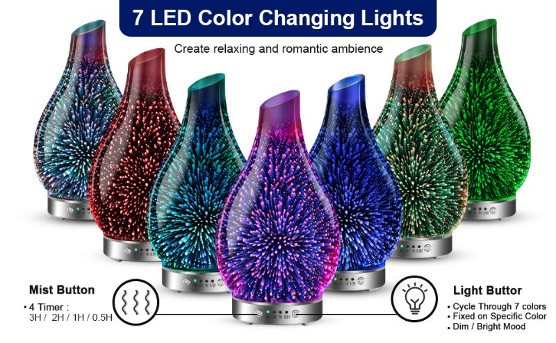 Essential Oil Diffuser in use
