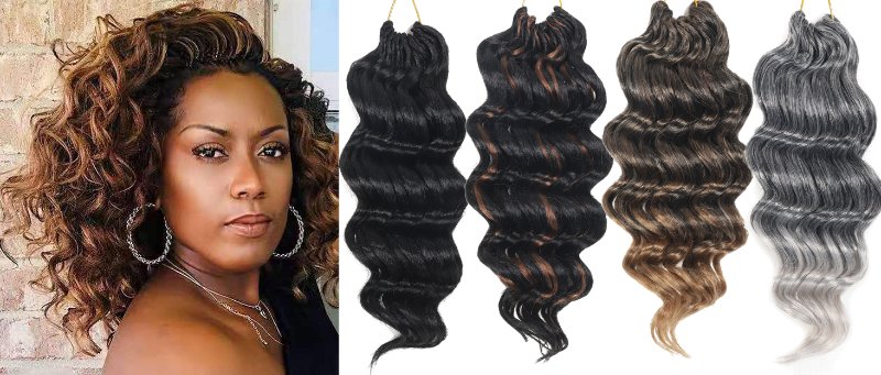 Ocean Wave Crochet Hair Image 2