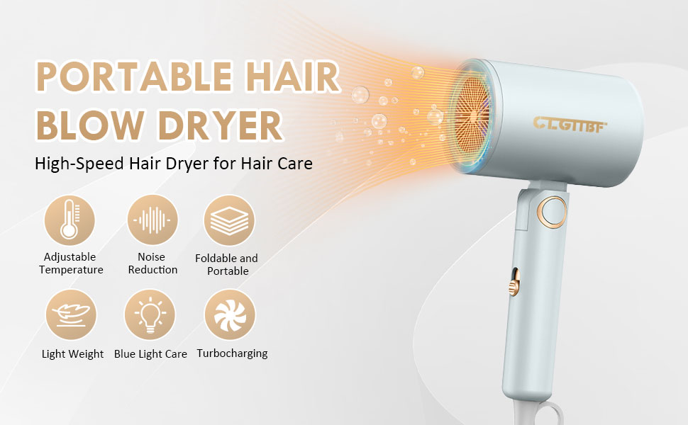 Portable Hair Blow Dryer