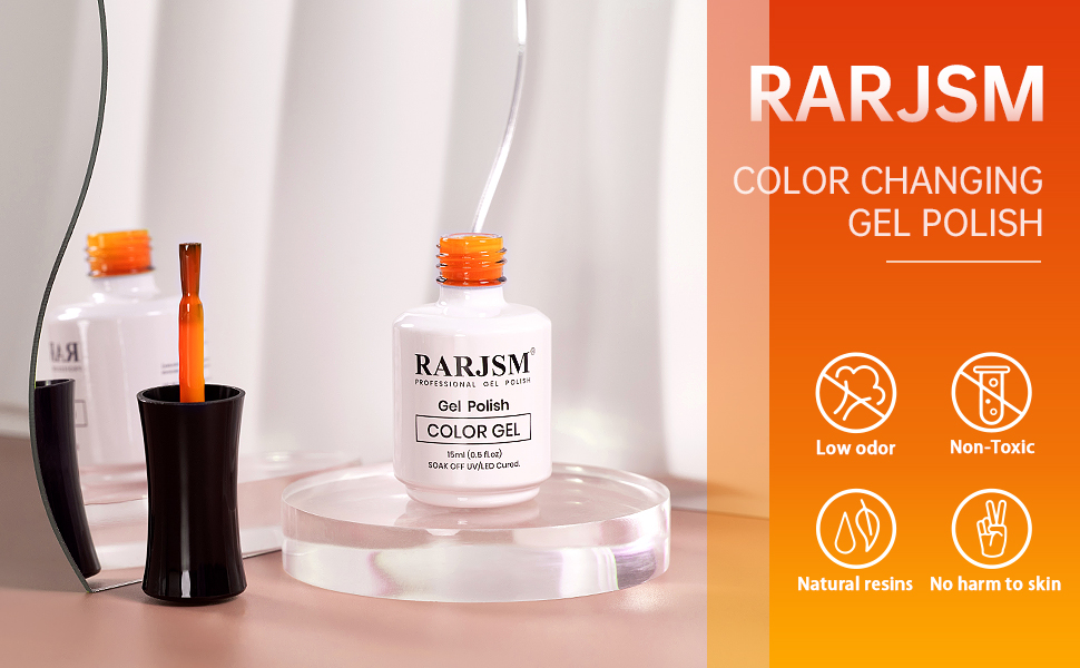 Color Changing Gel Nail Polish