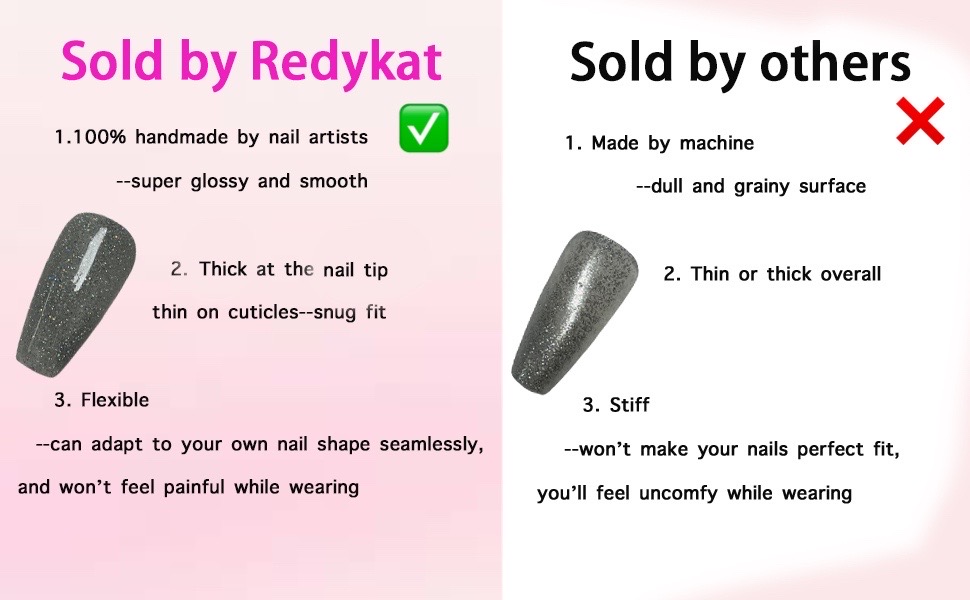 Handmade Press-On Nails