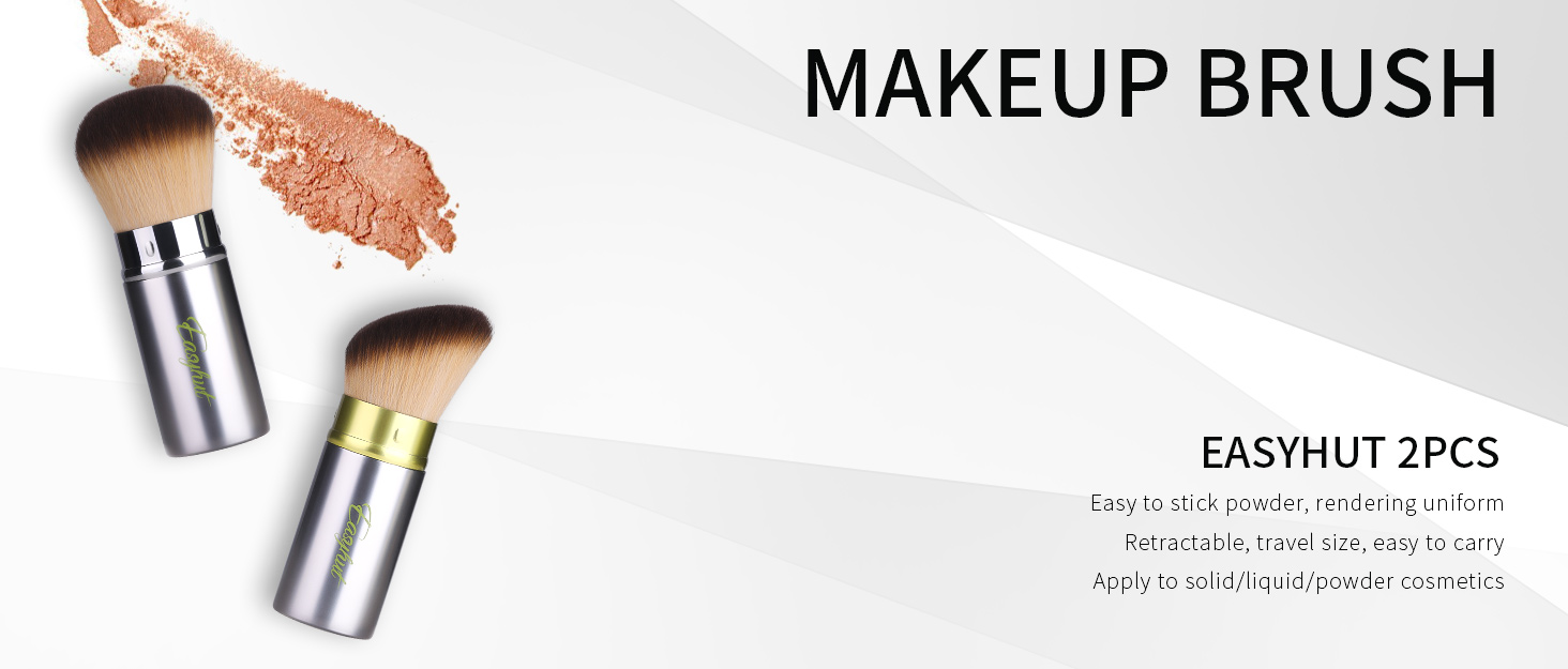 Powder blusher brush