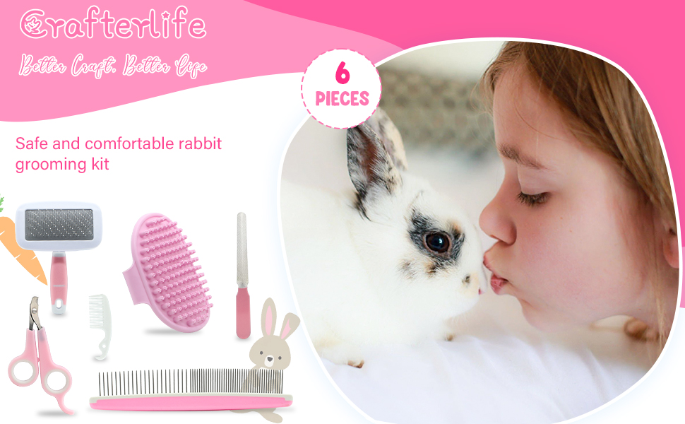 rabbit grooming kit