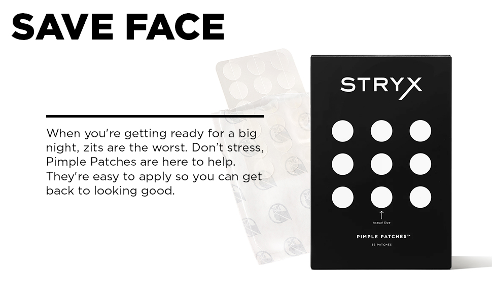 Stryx Hydrocolloid Acne Pimple Patches