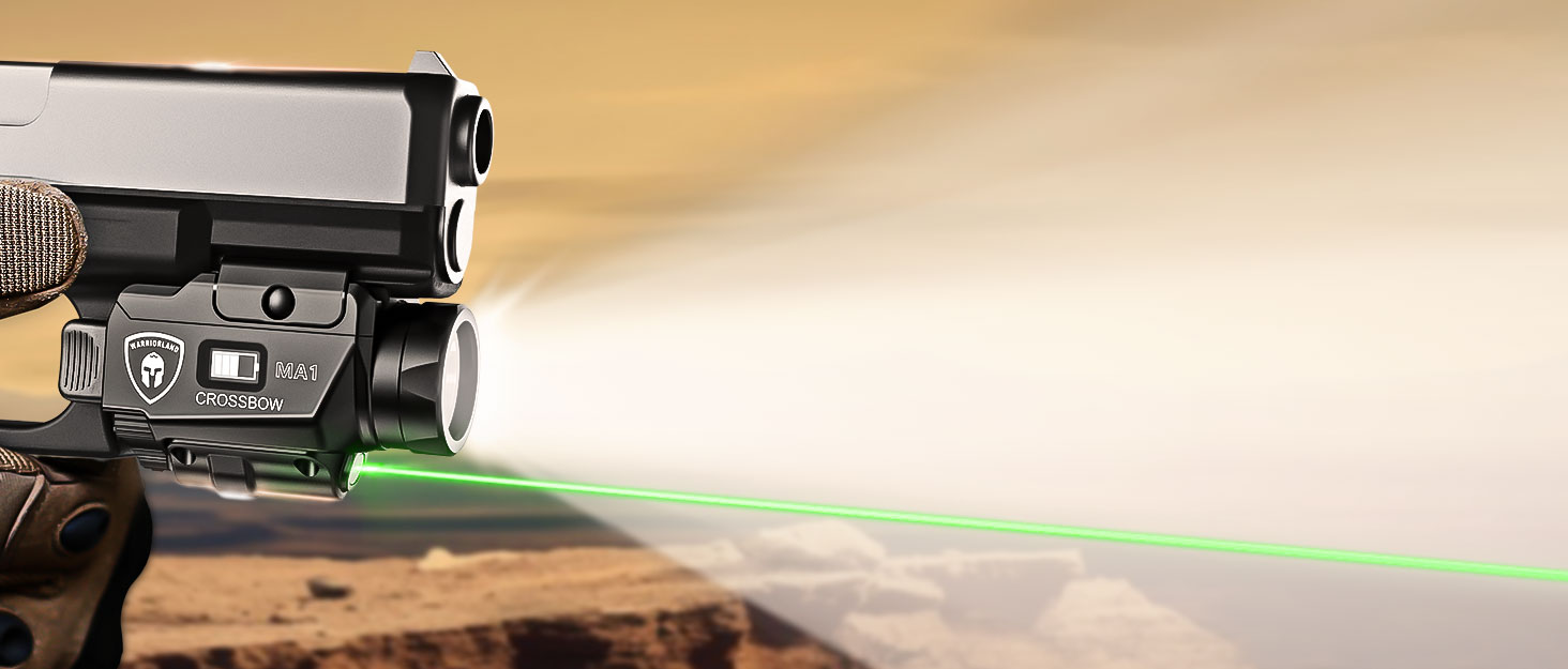 WARRIORLAND Green Laser Sight