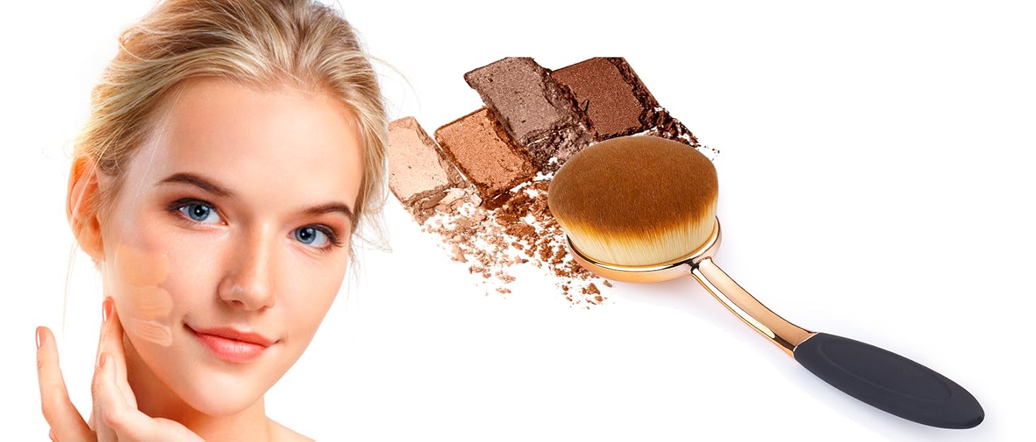 Yoseng Oval Foundation Brush