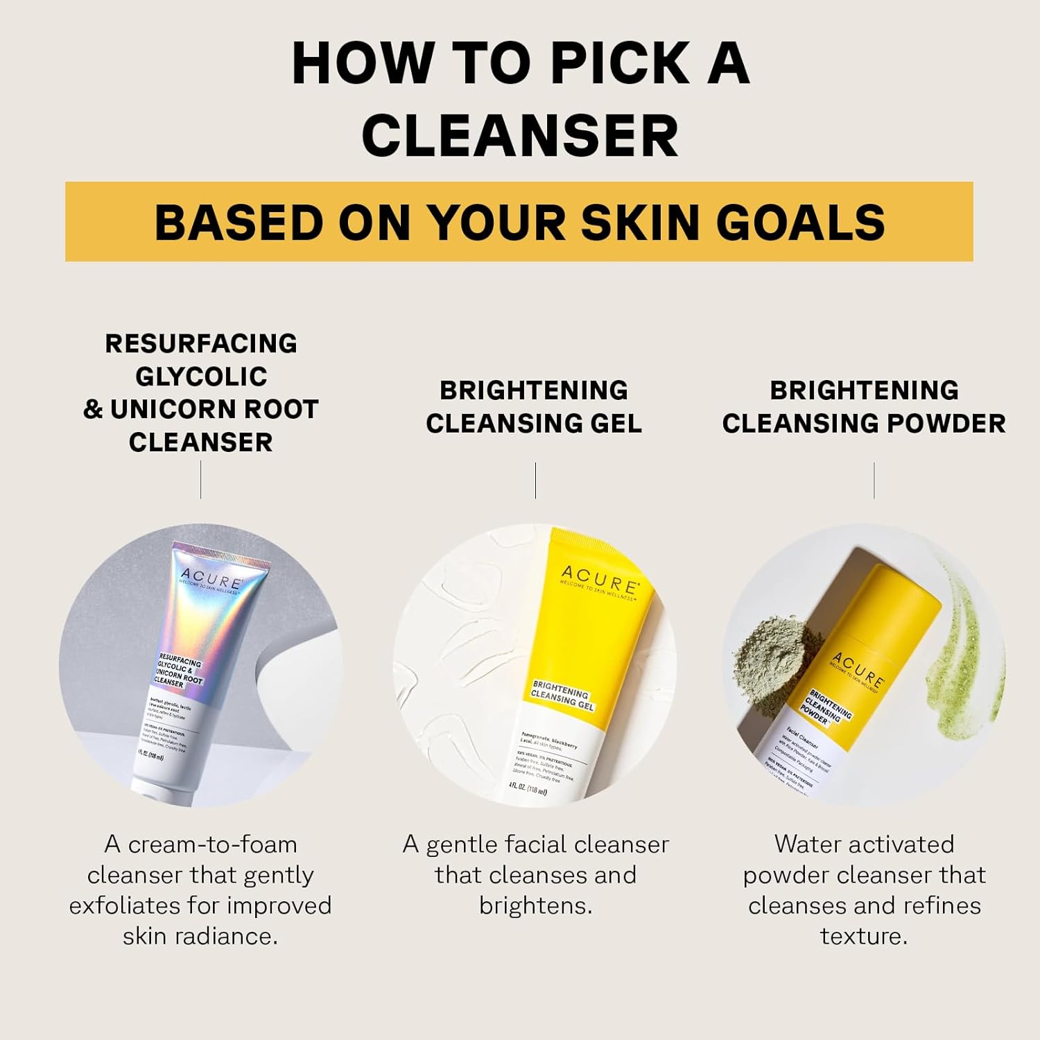 Acure Brightening Cleansing Gel - Vegan Cleanser for Radiant Skin - Pomegranate, Blackberry & Acai Infused - Antioxidant-Rich Gentle Formula for All Skin Types - 4 Fl Oz - Image 6