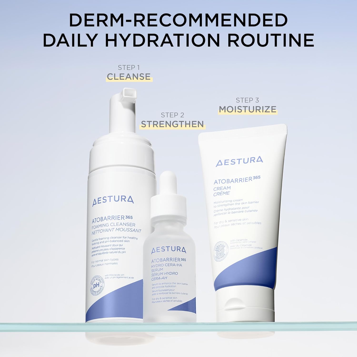 AESTURA ATOBARRIER365 Cream with Ceramides, Korean Moisturizer for Skin Barrier Repair | Long-lasting Hydration, Ceramide Capsules, Dry & Sensitive Skin, Non-comedogenic, 80 mL / 2.70 fl.oz. - Image 10