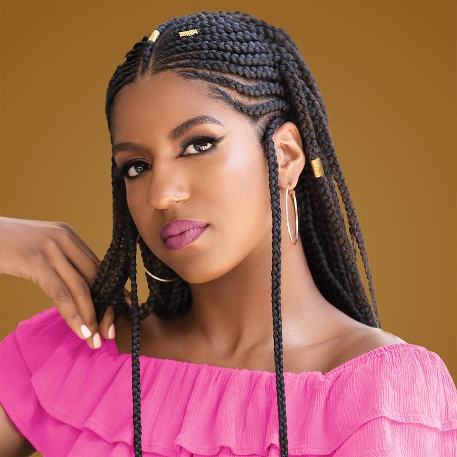 African Pride Black Castor Miracle Extra Hold Braid, Loc, Twist Gel - Extreme Hold Braiding Hair Gel, Edge Control & Tames Frizz, No Flake | Natural Ingredients, Black Castor & Coconut Oil | 12oz - Image 6