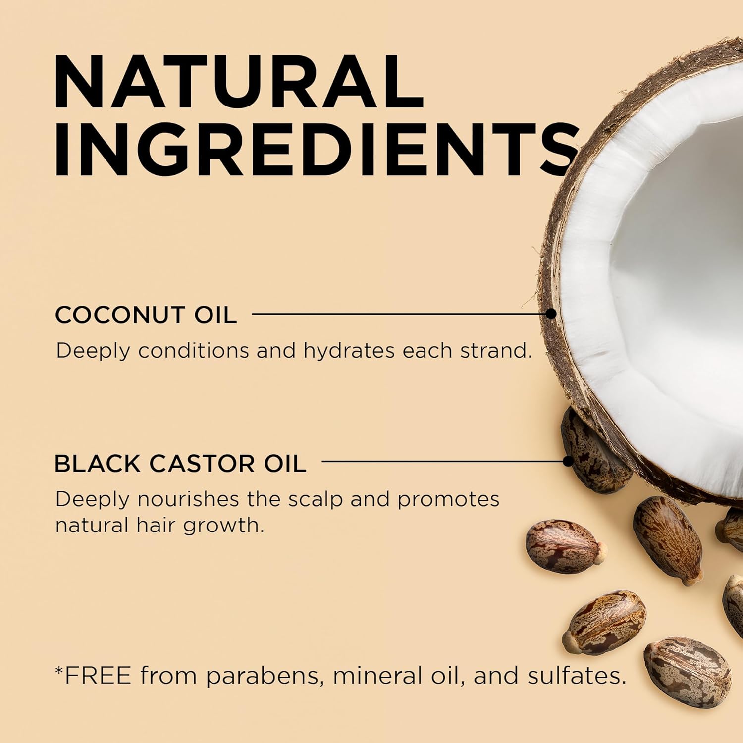 African Pride Black Castor Miracle Extra Hold Braid, Loc, Twist Gel - Extreme Hold Braiding Hair Gel, Edge Control & Tames Frizz, No Flake | Natural Ingredients, Black Castor & Coconut Oil | 12oz - Image 3