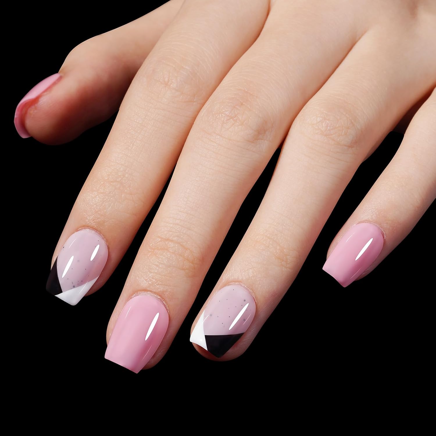 AILLSA Extra Short Coffin Nail Tips 15 Sizes Options Gel Nails Tips Full Cover Matte Prefiled Coffin Nails Tip Clear Soft Fake Nail Tip 240PCS with Storage Box - Image 8