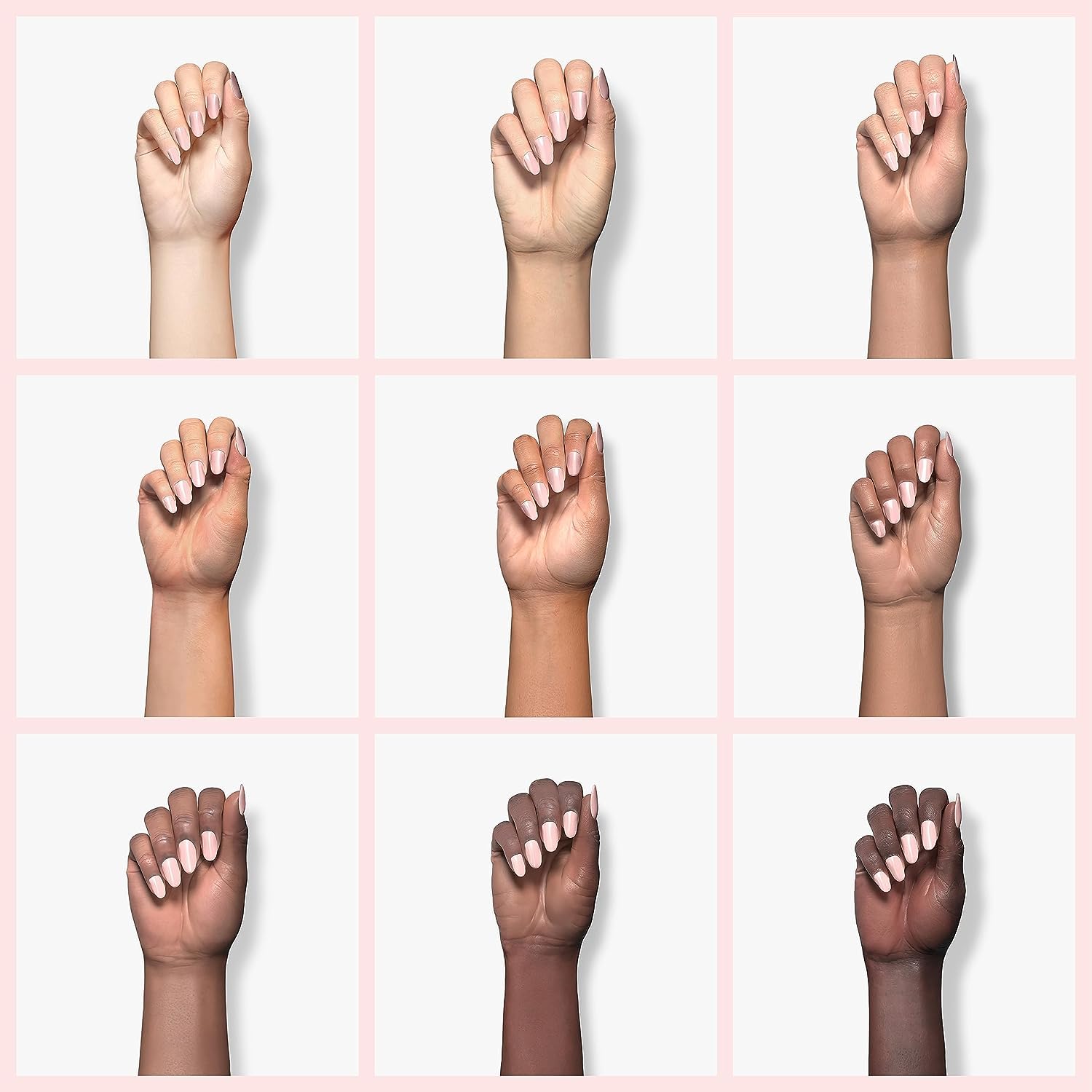 AIMEILI Gel Nail Polish Soak Off U V LED Nude Gel Polish - Rose Nude (022) 10ml - Image 7