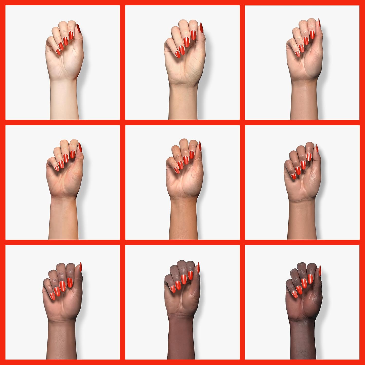 AIMEILI Soak Off U V LED Orange Gel Nail Polish - Lilium Pumilum Orange (117) 10ml - Image 4