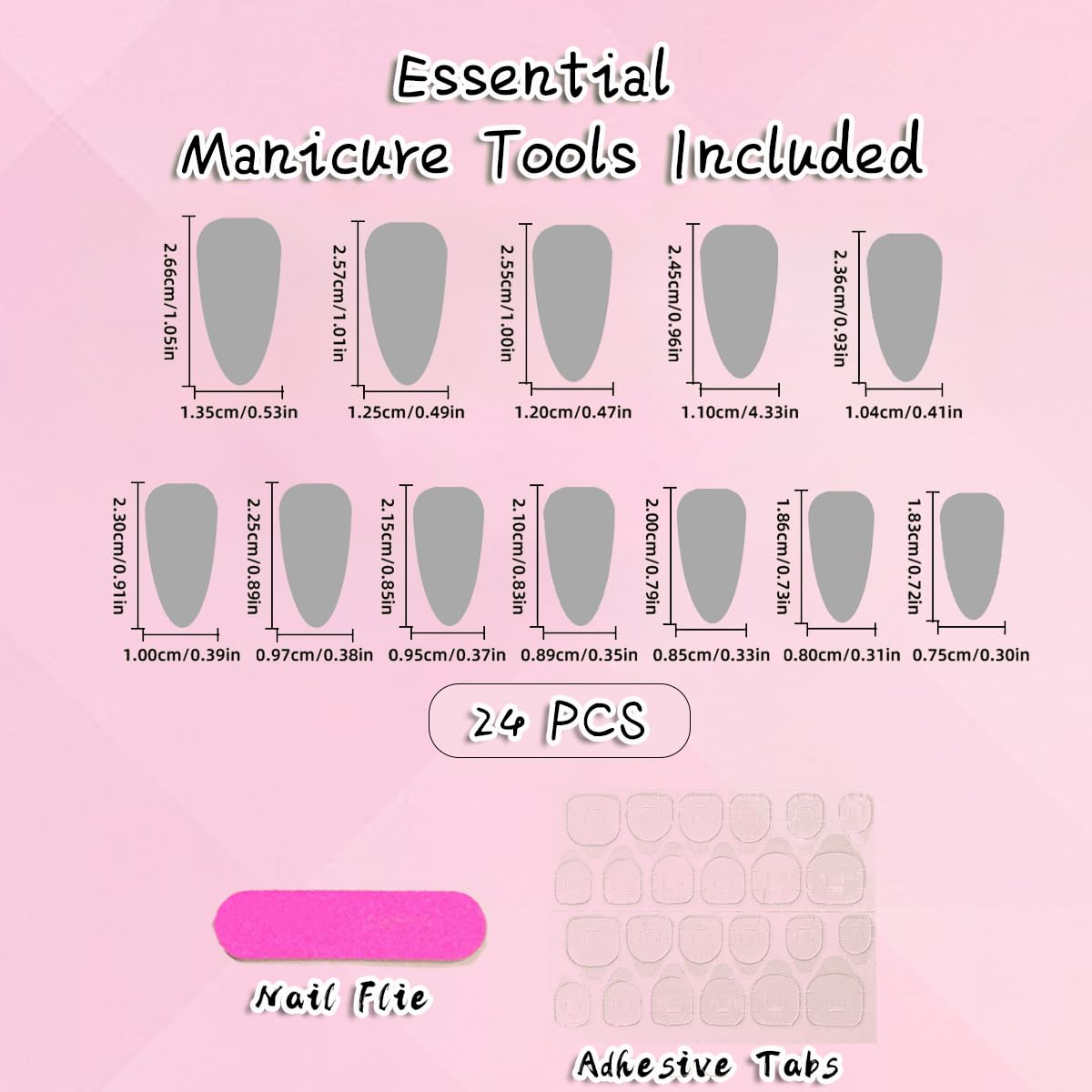 Almond Press on Nails Short Blue Marble Fake Nails Medium long Glitter Glue on Nails Acrylic Fantasy Stick ons Nails for Women Classy False Nails for Wedding Birthday - Image 5
