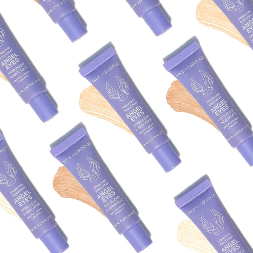 True + Luscious Angel Eyes Eyeshadow Primer Dark Shade Clean Vegan Formula Rose Extracts 0.33 oz - Image 3