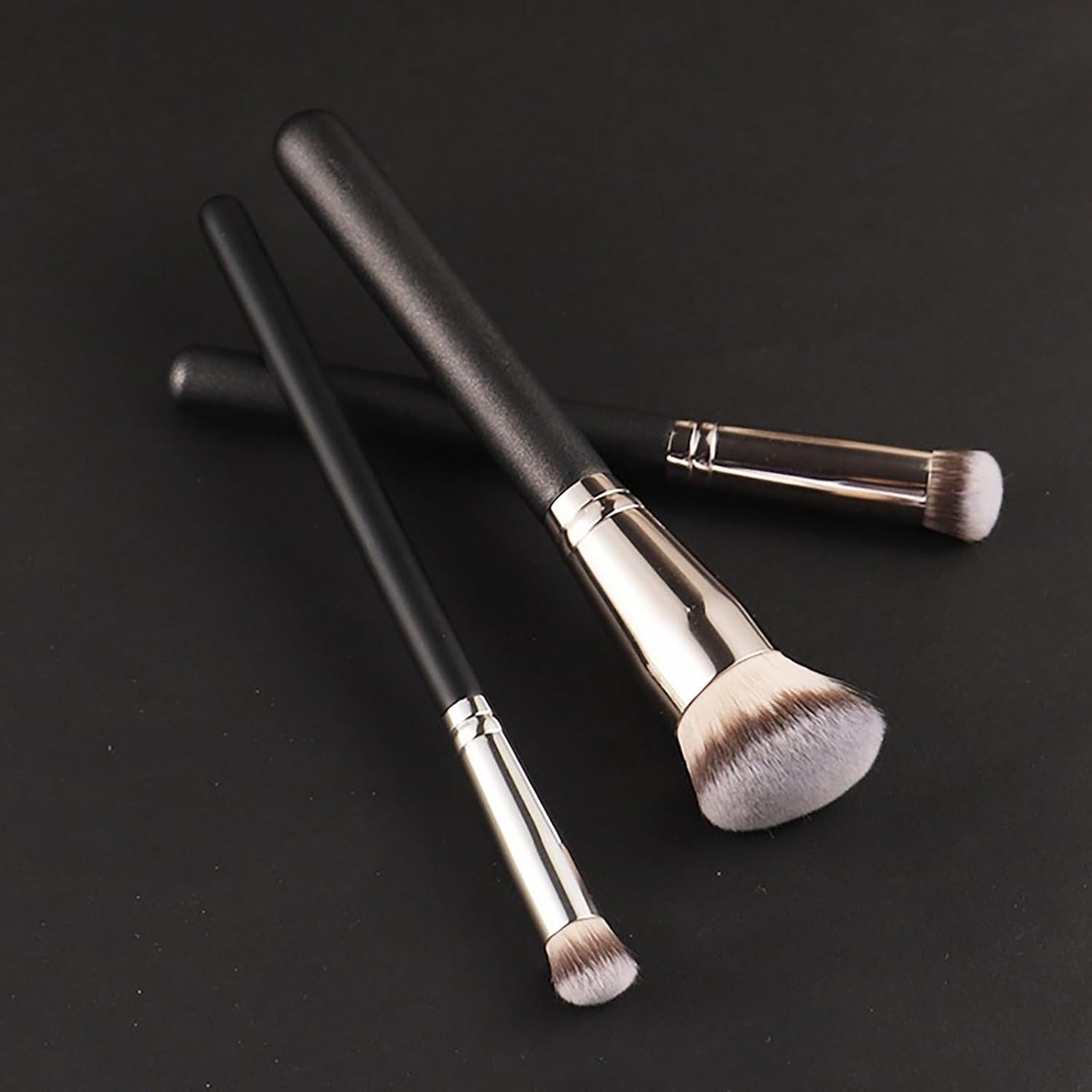 Angie Hot & Flashy A506 Concealer Brush, 101 Foundation Brush, Beauty Foundation Contour Conceal Makeup Brush Set (6PCS) - Image 7