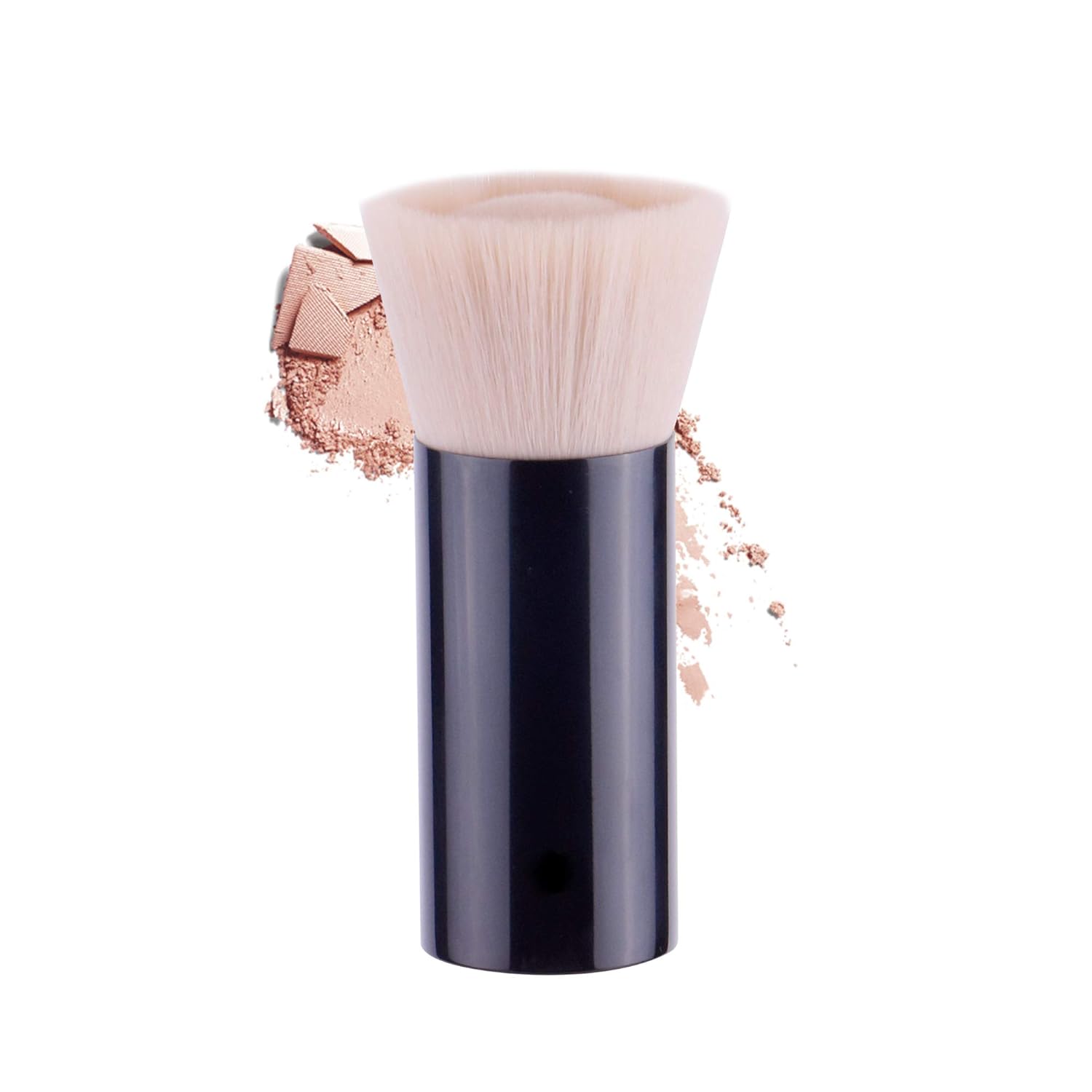 Anne's Giverny Cosmetics Foundation Brush Blending Brush, Holds Loose Powder, Bare Professioal Makeup Brush - Image 6