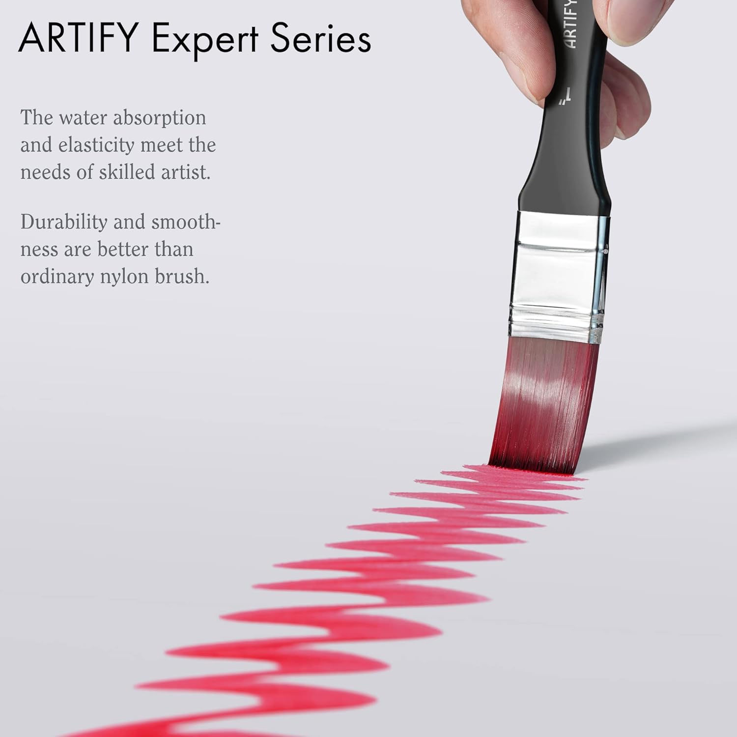 ARTIFY 24 Pieces Paint Brush Set, Expert Series, Enhanced Synthetic Art Supplies with Brush Holder and Palette Knife for Acrylic, Oil, Watercolor and Gouache Painting - Image 4