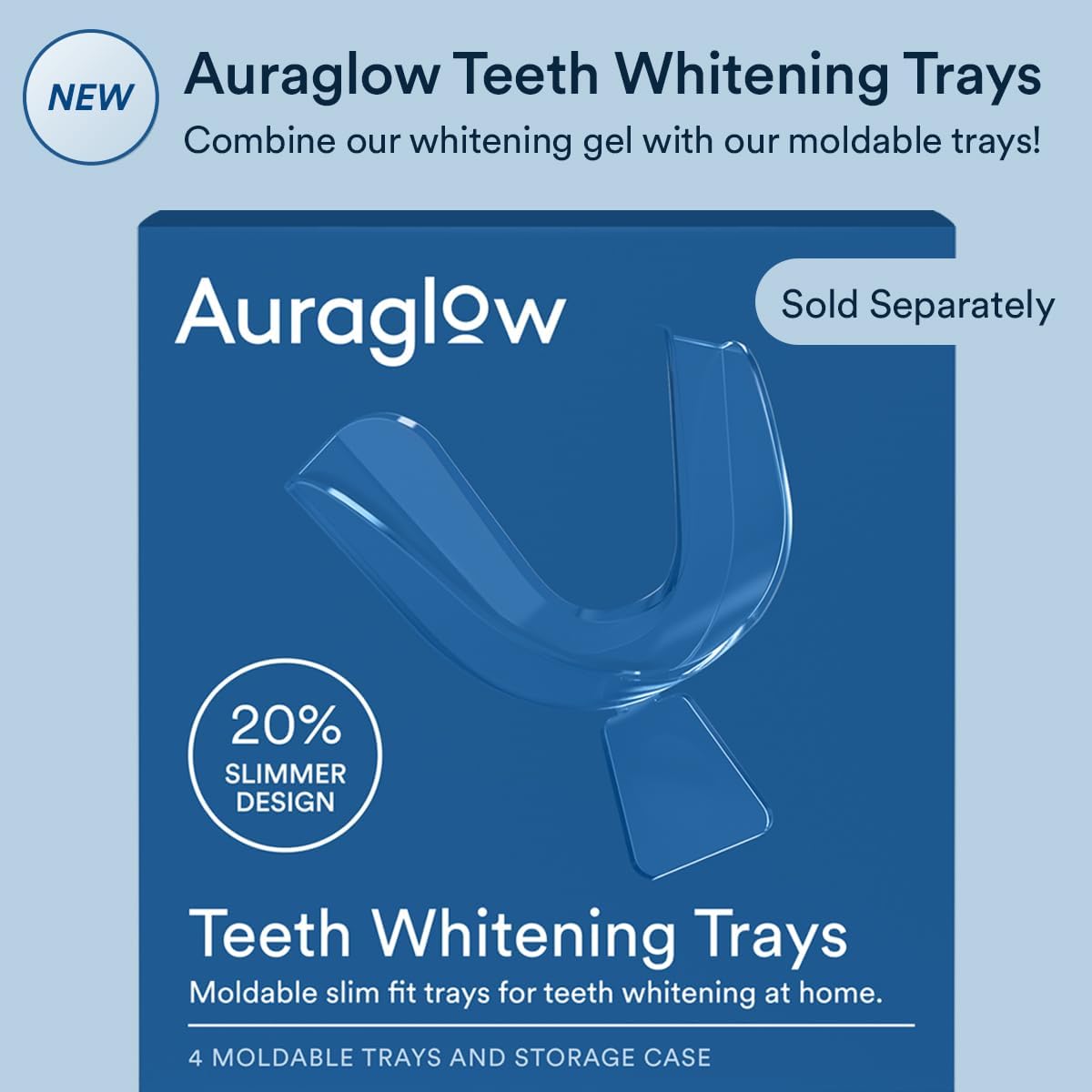 Auraglow 16% Overnight Teeth Whitening Gel Syringe Refills, 16% Carbamide Peroxide, Overnight Teeth Whitening Gel, 30 Whitening Treatments, (3) 5mL Whitening Gel Syringes, Contains Potassium Nitrate - Image 2
