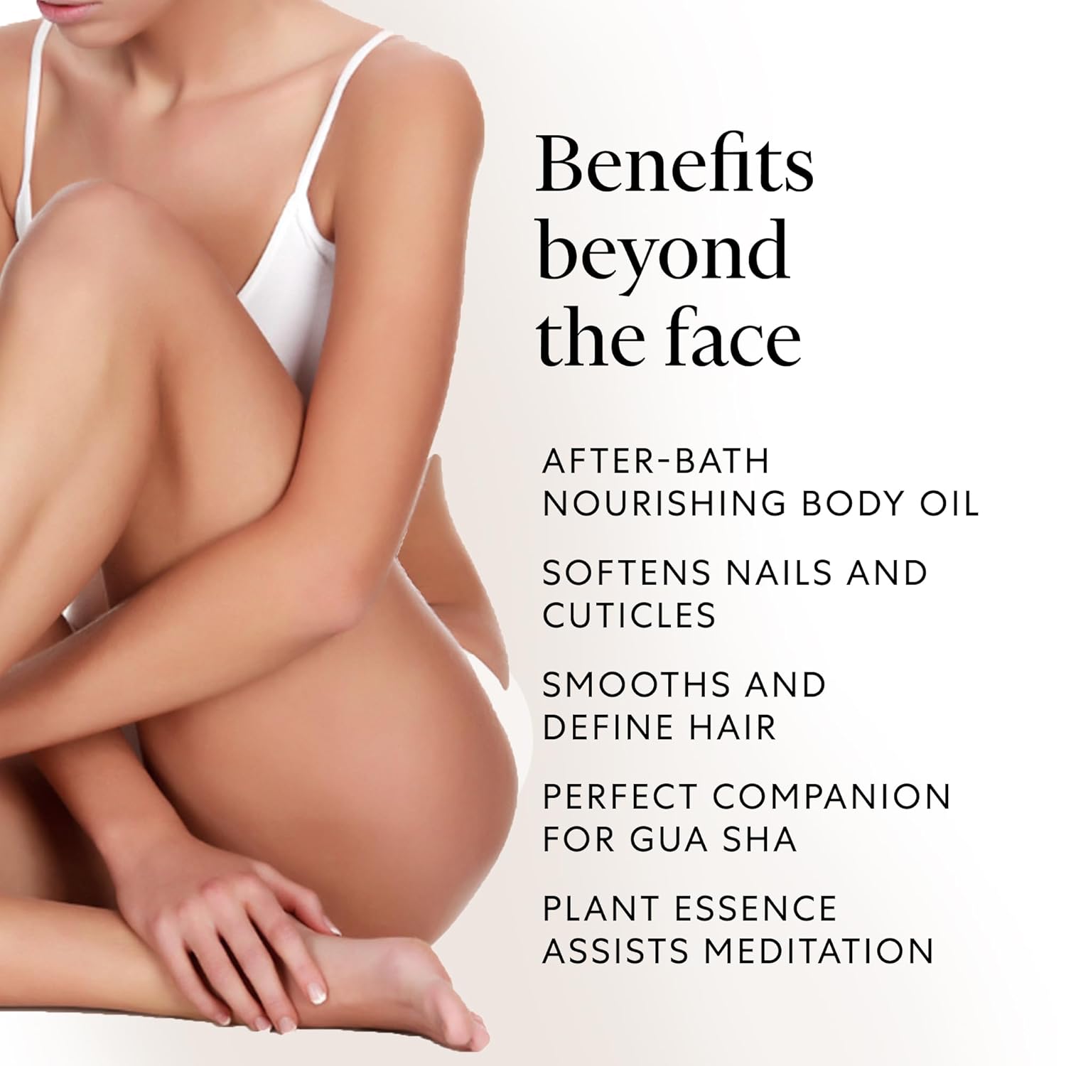 AVOILA Organic Face Oil Moisturizer for Dry, Aging, Sensitive, Acne Prone Skin l Restoring, Balancing l Vegan l Rosehip Oil + Sea Buckthorn Oil + Vitamin E + Grapeseed Oil + Avocado Oil l Gua Sha - Image 7