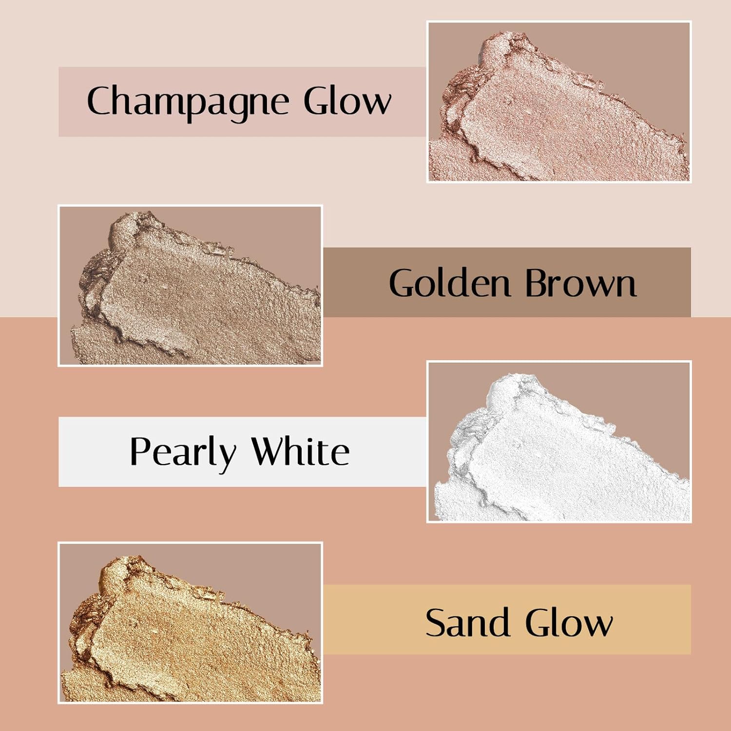 awrose Cream Single Eyeshadow Stick, Glitter Shimmer Eye Shadow, Waterproof Long-Wearing Brilliant Eye Brightener with Sharpener, Makeup Sparkle Eye Shadow Pen Suits Everyone at Any Age - Image 6