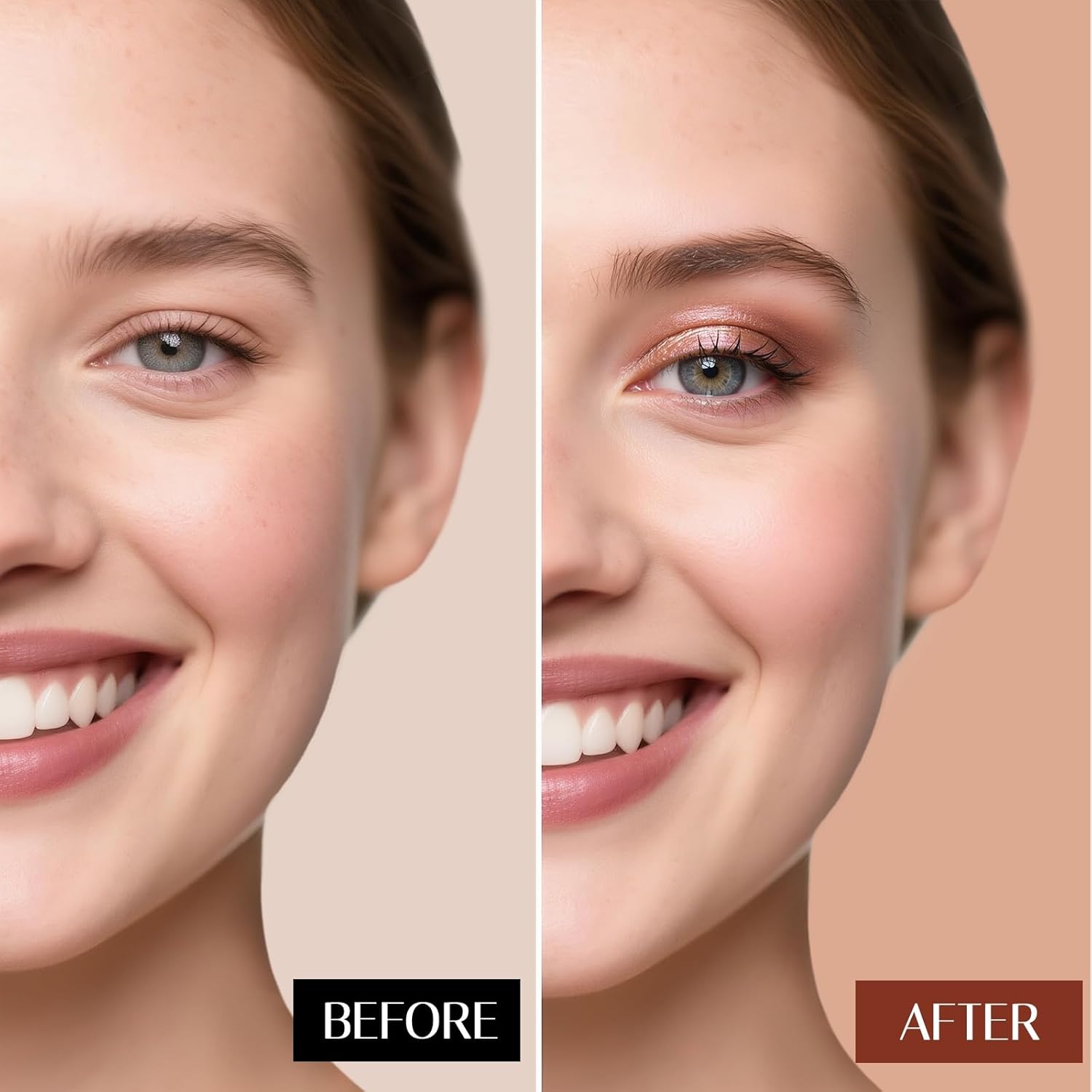 awrose Cream Single Eyeshadow Stick, Glitter Shimmer Eye Shadow, Waterproof Long-Wearing Brilliant Eye Brightener with Sharpener, Makeup Sparkle Eye Shadow Pen Suits Everyone at Any Age - Image 2