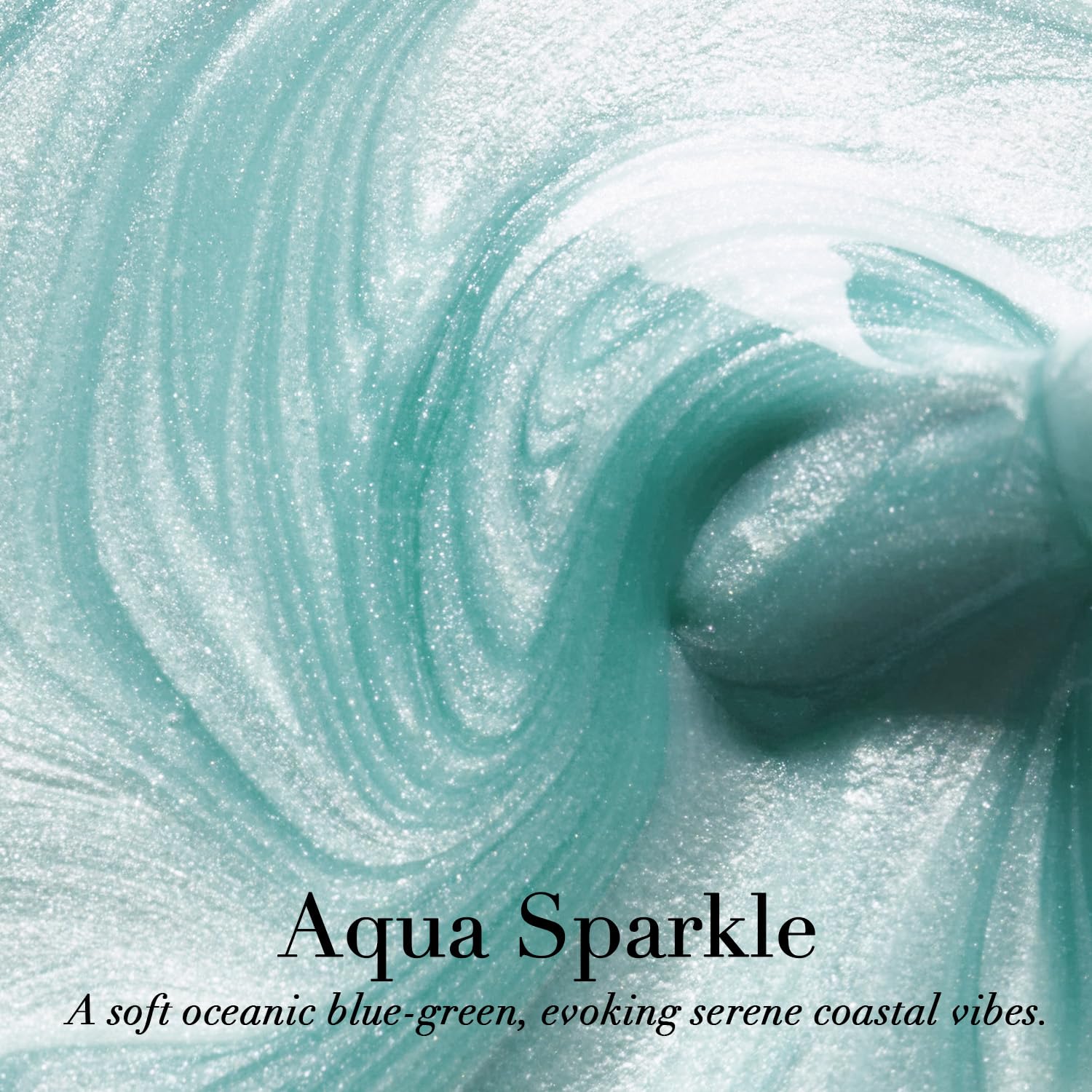 AZUREBEAUTY Shimmery Blue-Green Nail Polish Quick Dry 10ml Strengthening Treatment - Image 2