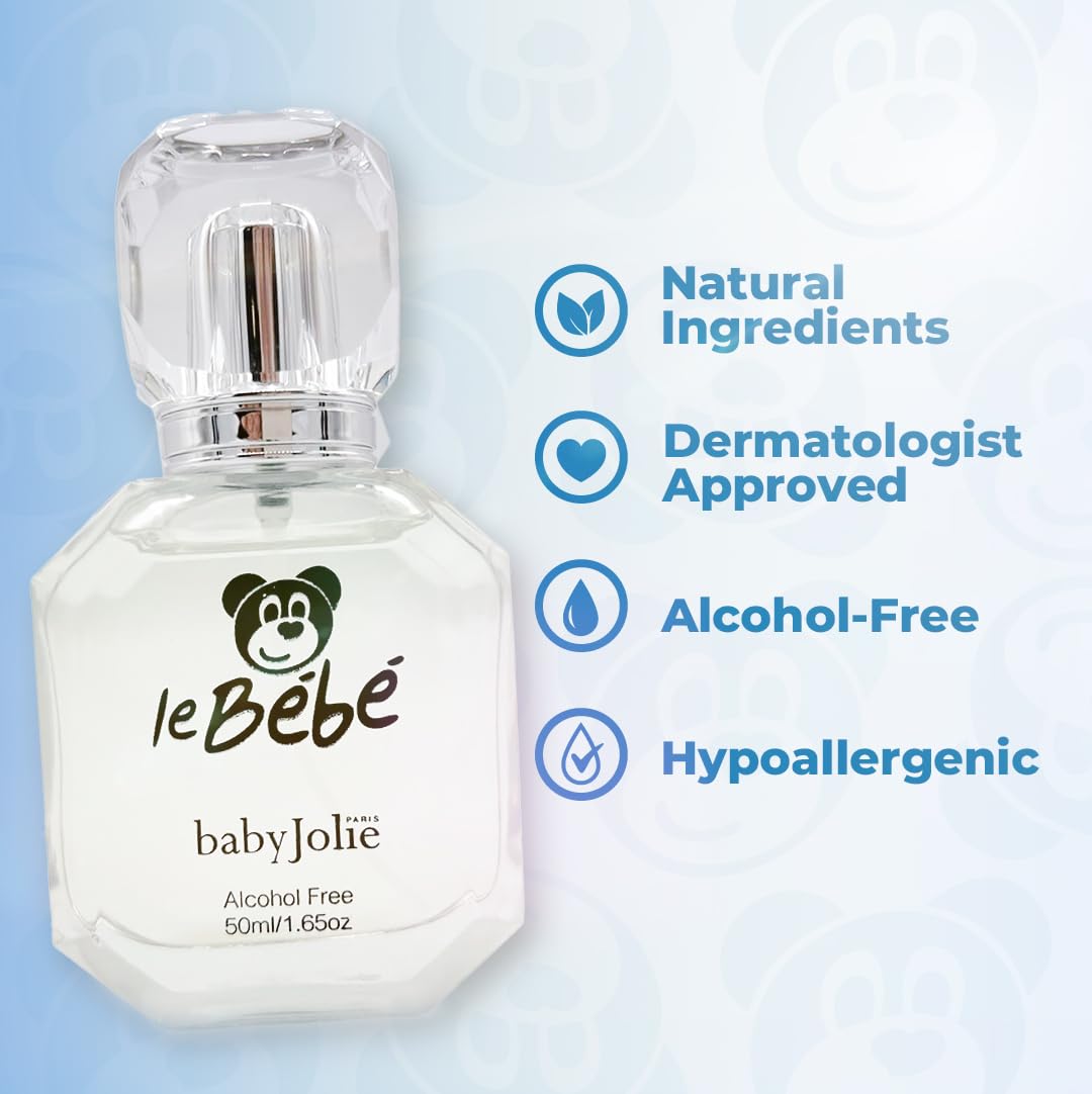 Baby Jolie Le Bebe Kids Perfume with Flower and Fruits Scent – Baby Perfume with Delicate Fragrance – Alcohol Free Baby Cologne Spray for Kids and Toddlers - Image 4