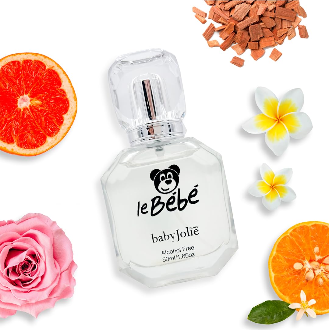 Baby Jolie Le Bebe Kids Perfume with Flower and Fruits Scent – Baby Perfume with Delicate Fragrance – Alcohol Free Baby Cologne Spray for Kids and Toddlers - Image 2