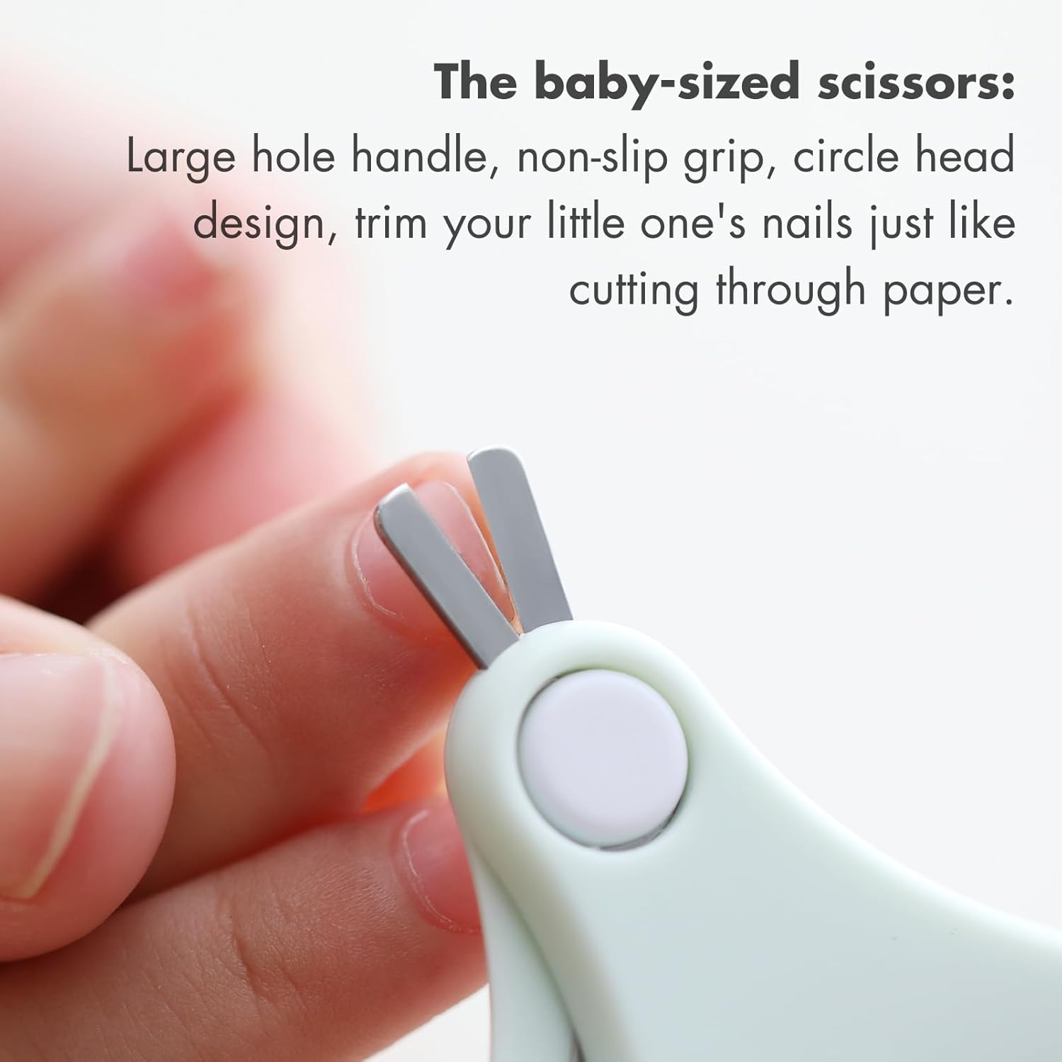 Baby Nail Kit, 4-in-1 Baby Nail Care Set with Cute Case, Baby Nail Clippers, Scissors, Nail File & Tweezers, Baby Manicure Kit and Pedicure kit for Newborn, Infant, Toddler, Kids-Owl Green - Image 3
