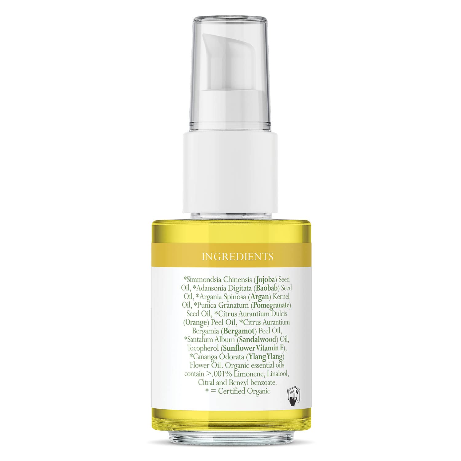 Badger Argan Face Oil, Organic Facial Moisturizer for All Skin Types, Deep Nourishment, Quick Absorption, Moisturizing Facial Oil, 1 fl oz Glass Bottle - Image 2