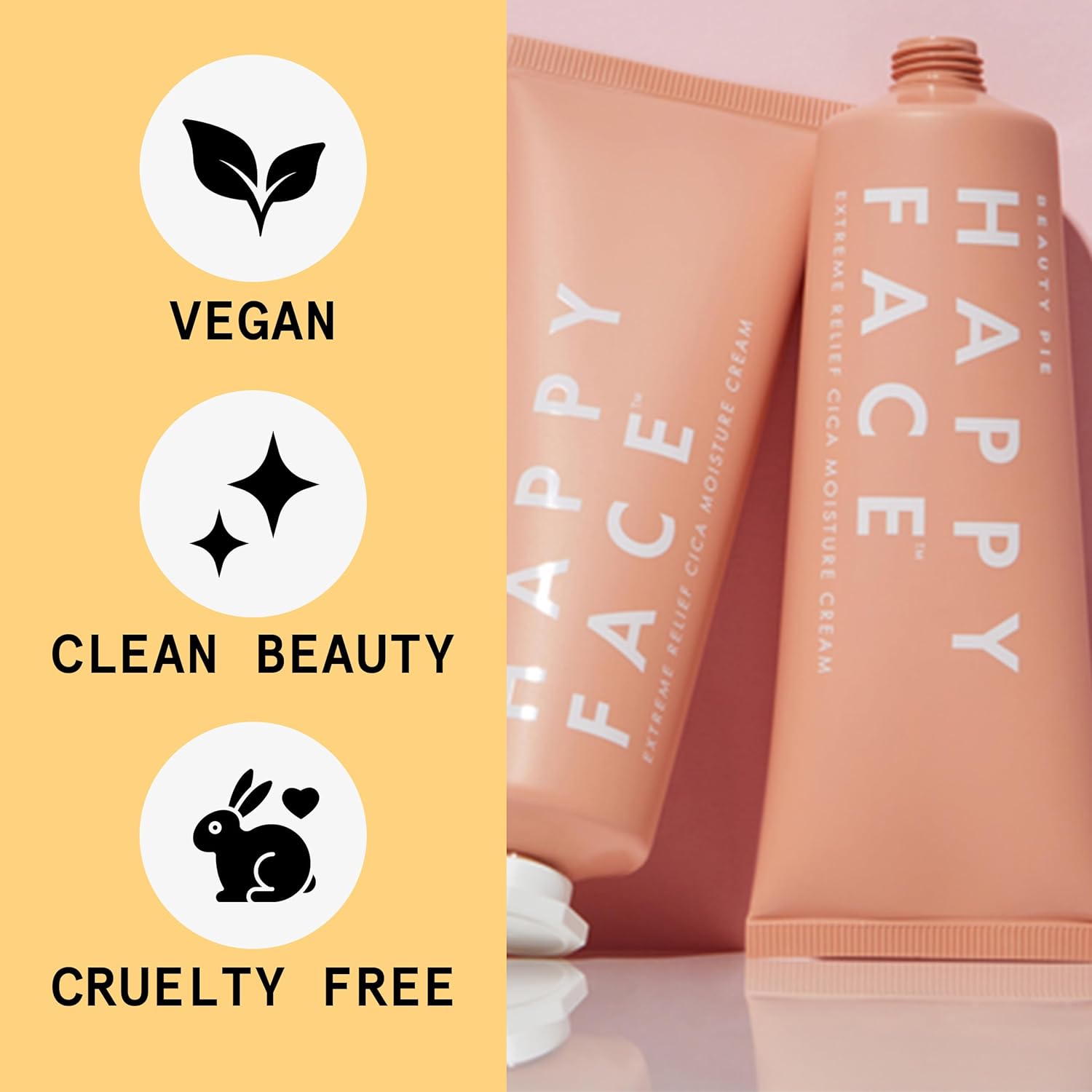 Beauty Pie Happy Face Extreme Relief Cica Moisture Cream For Sensitive Skin & Soothing, Calming Hydration - Image 4