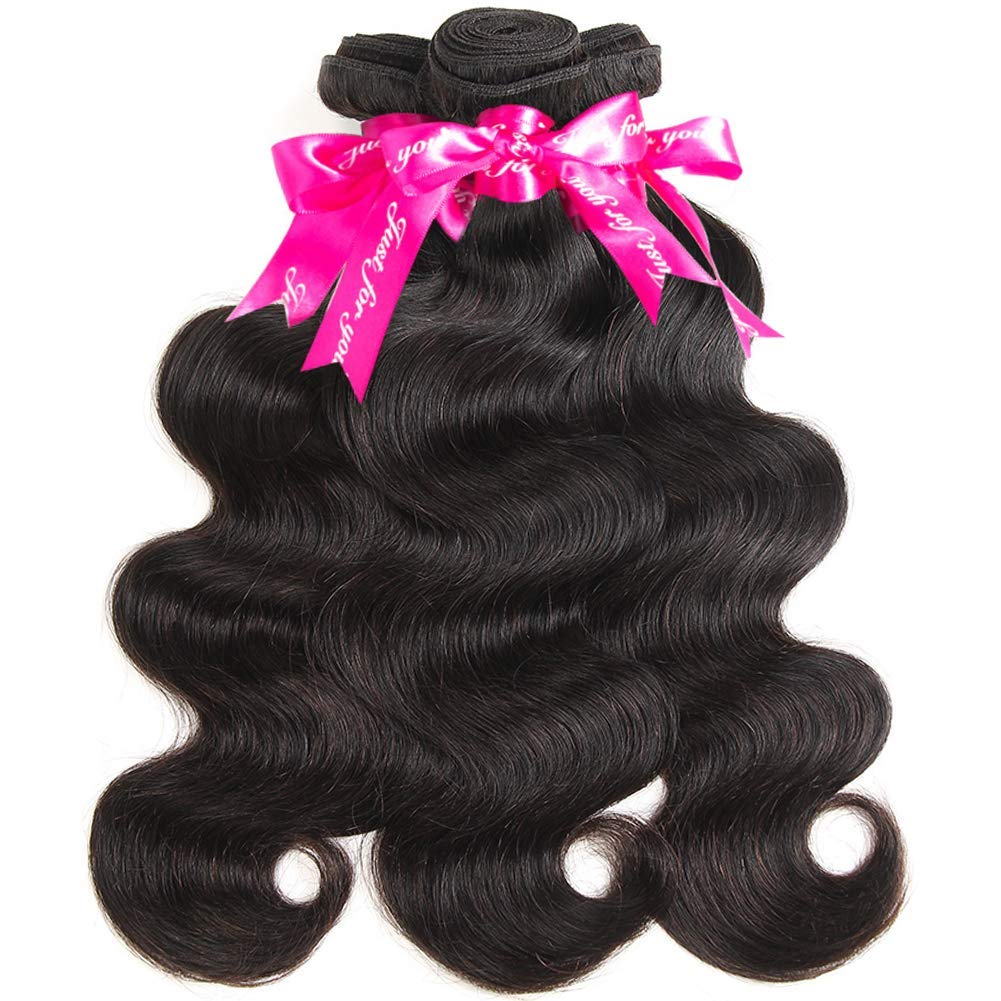 Beauty Princess Brazilian Hair Body Wave 3 Bundles 16 18 20inchs 10A Human Hair Weave Bundles Natural color - Image 2