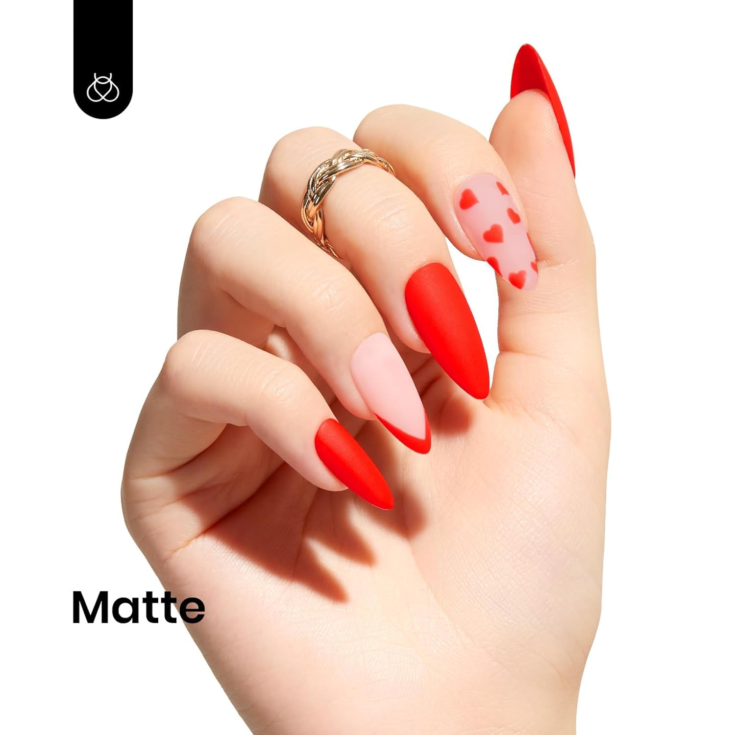 Beetles Bright Red Gel Nail Polish, 15ml Orange Red Gel Nail Polish Solid Color Spring Summer Gel Soak Off LED UV Manicure Art Design Salon at Home Candied Apple Collection DIY Gift for Women - Image 4