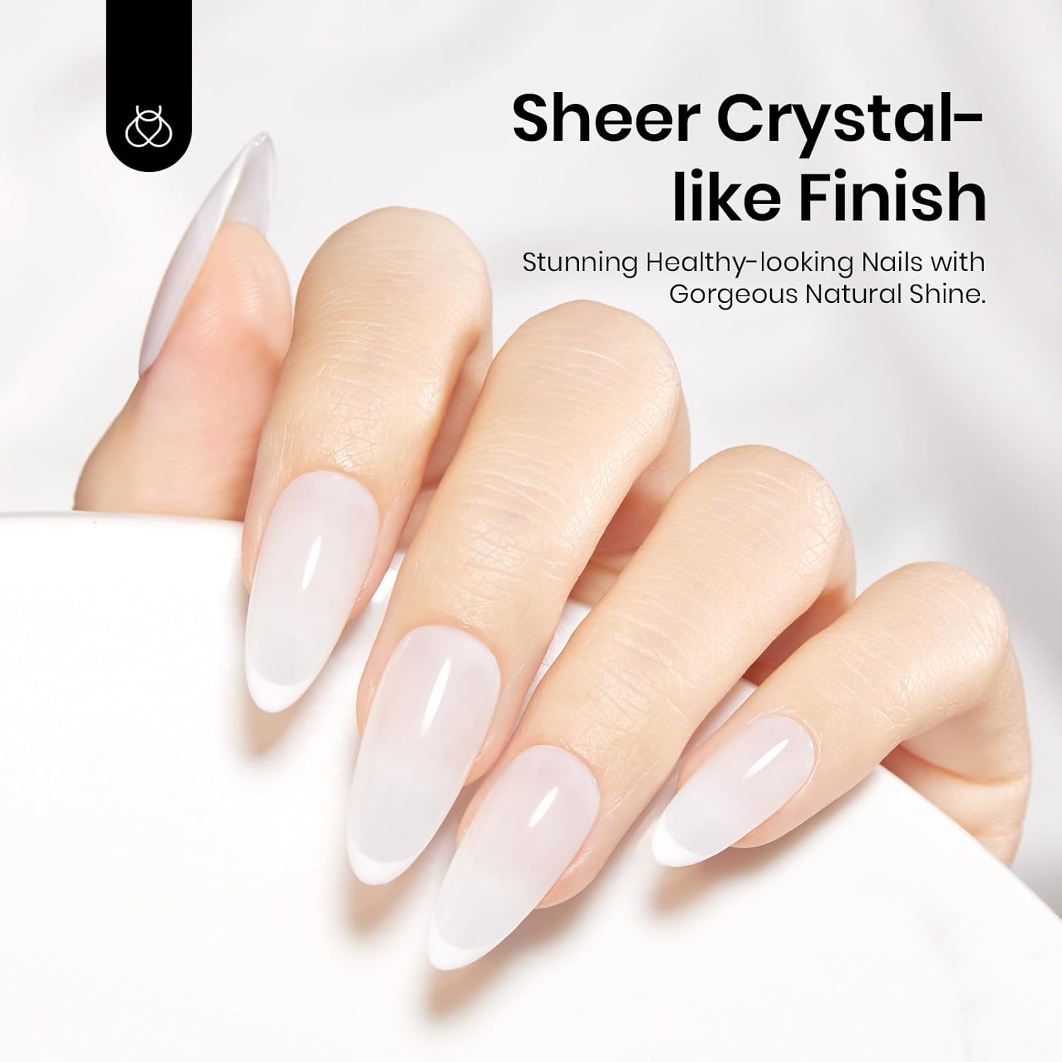Beetles Neutral Gel Nail Polish 15ml Milky White Jelly Gel Polish Set Nude Color Translucent Sheer Soak Off UV LED Nail Concealer Nail Art Gift for Women 0.5Oz - Image 5