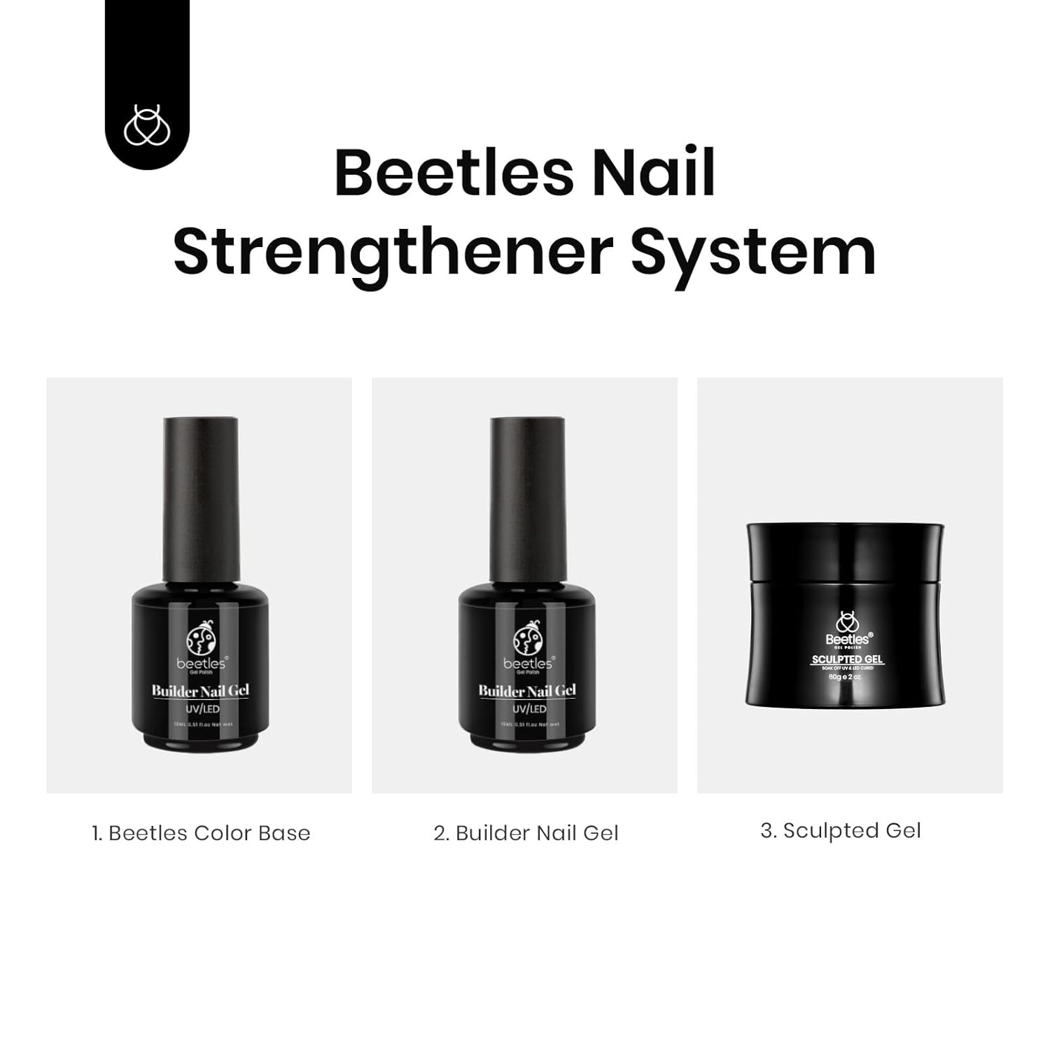 Beetles Pink Base Gel Nail Polish 1 Pcs 15ml: Nude Pink 3 in 1 Pastel Builder Jelly French Tip Base Color Gel Polish Strengthener Soak Off Nail Art - Image 7