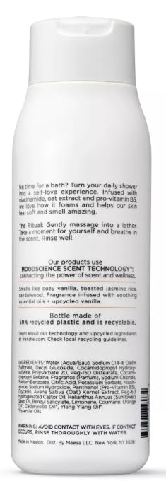 Being Frenshe Cashmere Vanilla Body Wash, 14 fl oz, Hydrating with Niacinamide & Essential Oils (Pack of 1) - Image 2