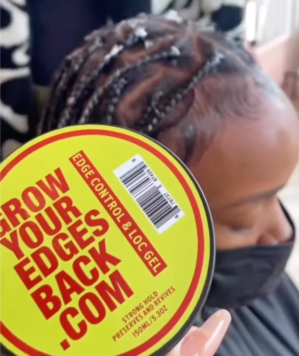 Best Edge Control for 4C Hair - 24H Exxxtra Hold, No Flakes, No Residue - Moisturizing Edge Control for ALL HAIR AND LOCS! - Image 5