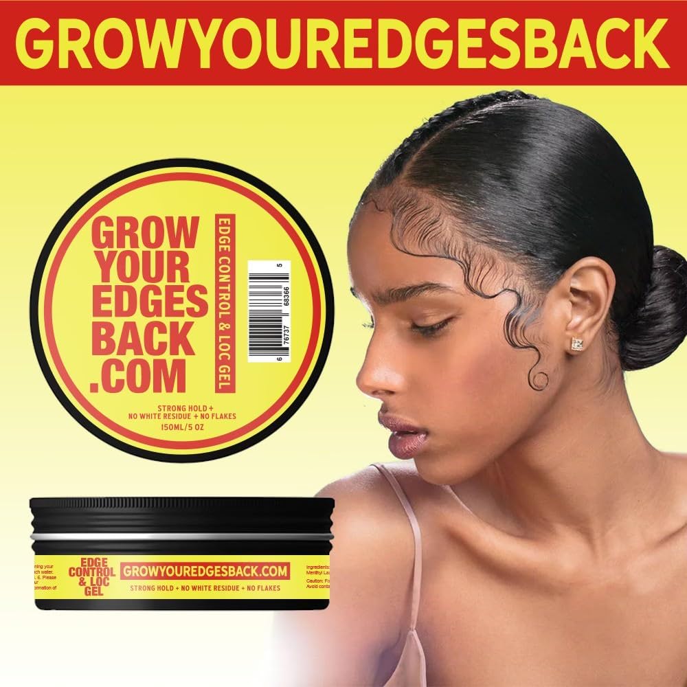 Best Edge Control for 4C Hair - 24H Exxxtra Hold, No Flakes, No Residue - Moisturizing Edge Control for ALL HAIR AND LOCS! - Image 4