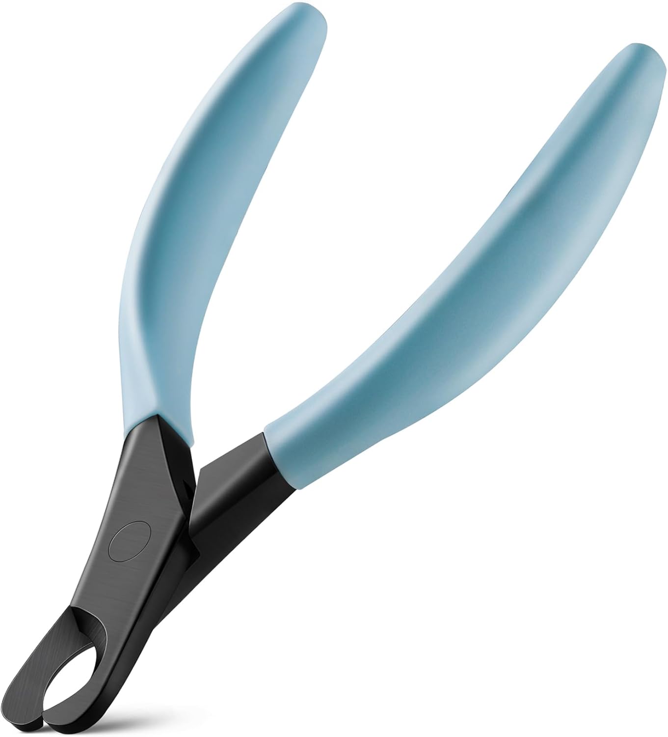 BEZOX Professional Pet Nail Clippers, Premium Sharp & Safe Pets' Paw Trimmer for Large Dogs and Small Animals, Soft Grip Cat Claw Cutter with Built-in Spring - Blue Handle - Image 8