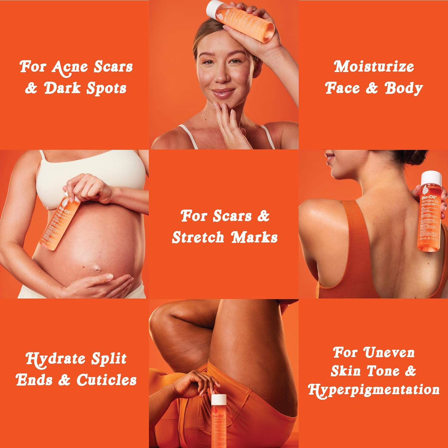 Bio-Oil Skincare Body Oil Serum for Scars and Stretch Marks, Face and Body Moisturizer with Vitamin E & A for Sensitive Dry Skin, Dermatologist Recommended, Non-Comedogenic, 4.2 Oz - Image 5
