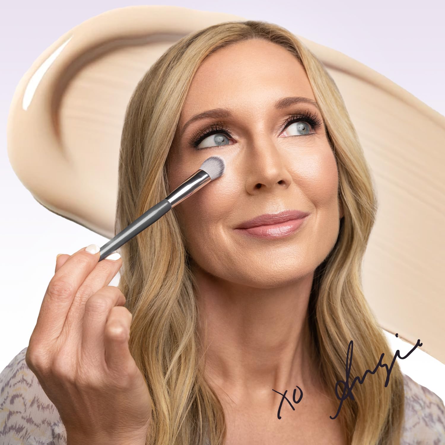 BK BEAUTY BRUSHES - ANGIE HOT & FLASHY A506 CONCEALER - Viral "Kitten Paw" Face Brush - Under-Eye Concealing and Contouring - Makeup Brushes - Image 3