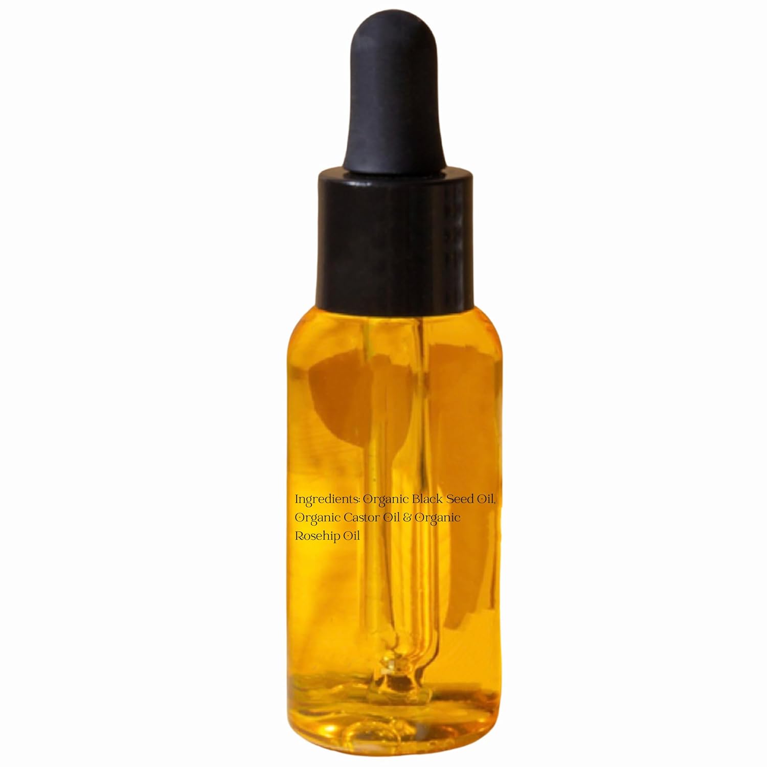Black Seed Oil, Rosehip Oil, Castor Oil Organic Cold Pressed for Face Anti-Aging Miracle Facial Moisturizer Serum Natural Skincare Fortifying Hydrates Skin Moisturizing Beauty Glow Oil 1 Fl Oz/30mL - Image 6