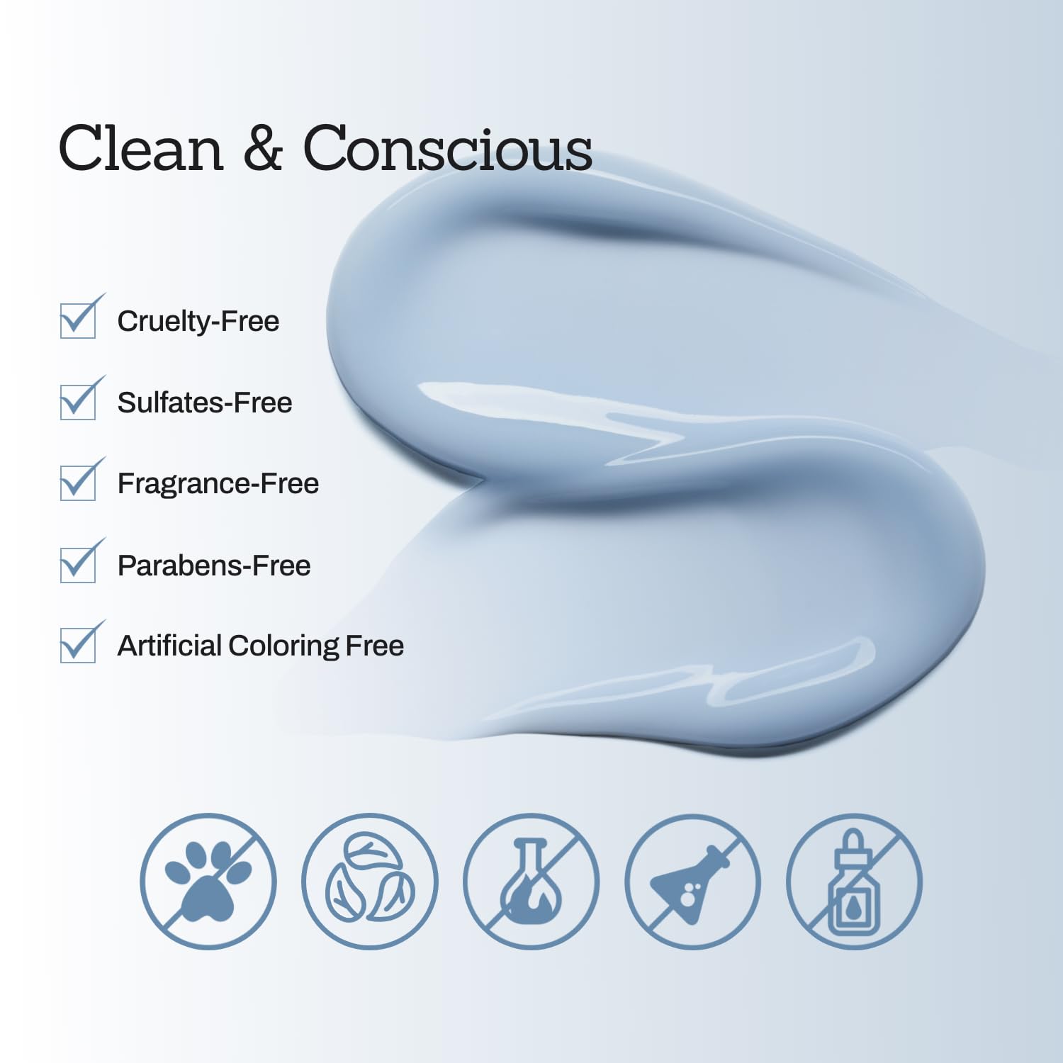 Blue Centella Calming Cream - Hydrating Korean Face Moisturizer - Rapid Soothing Moisturizer Face Cream for All Types - Strengthening Skin Barrier for Glowing Skin - Non-Clogging Pore 3.38 fl oz. - Image 6