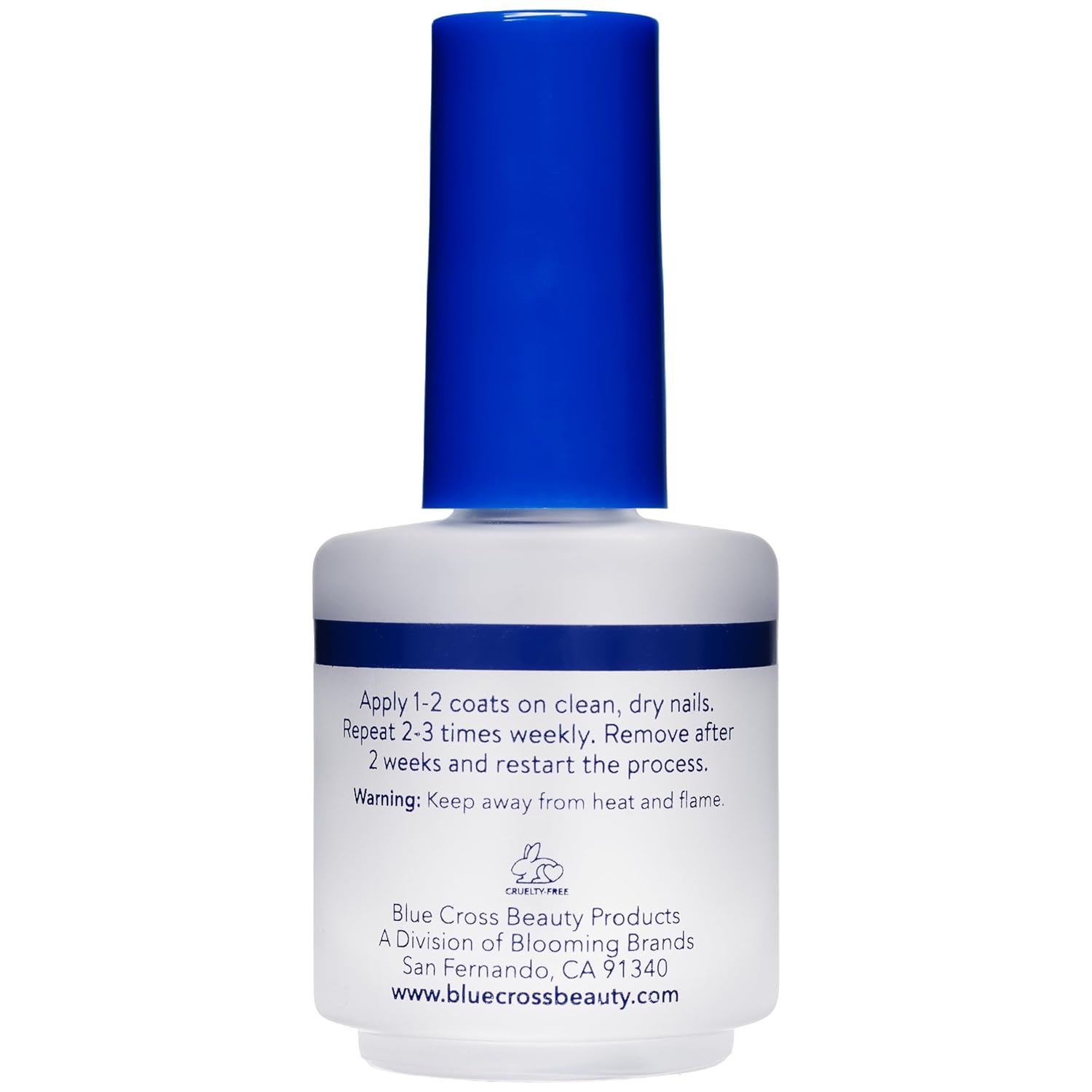 Blue Cross Bite Blocker Bitter Nail Polish 0.5oz for Nail Biting Prevention and Repair - Image 2