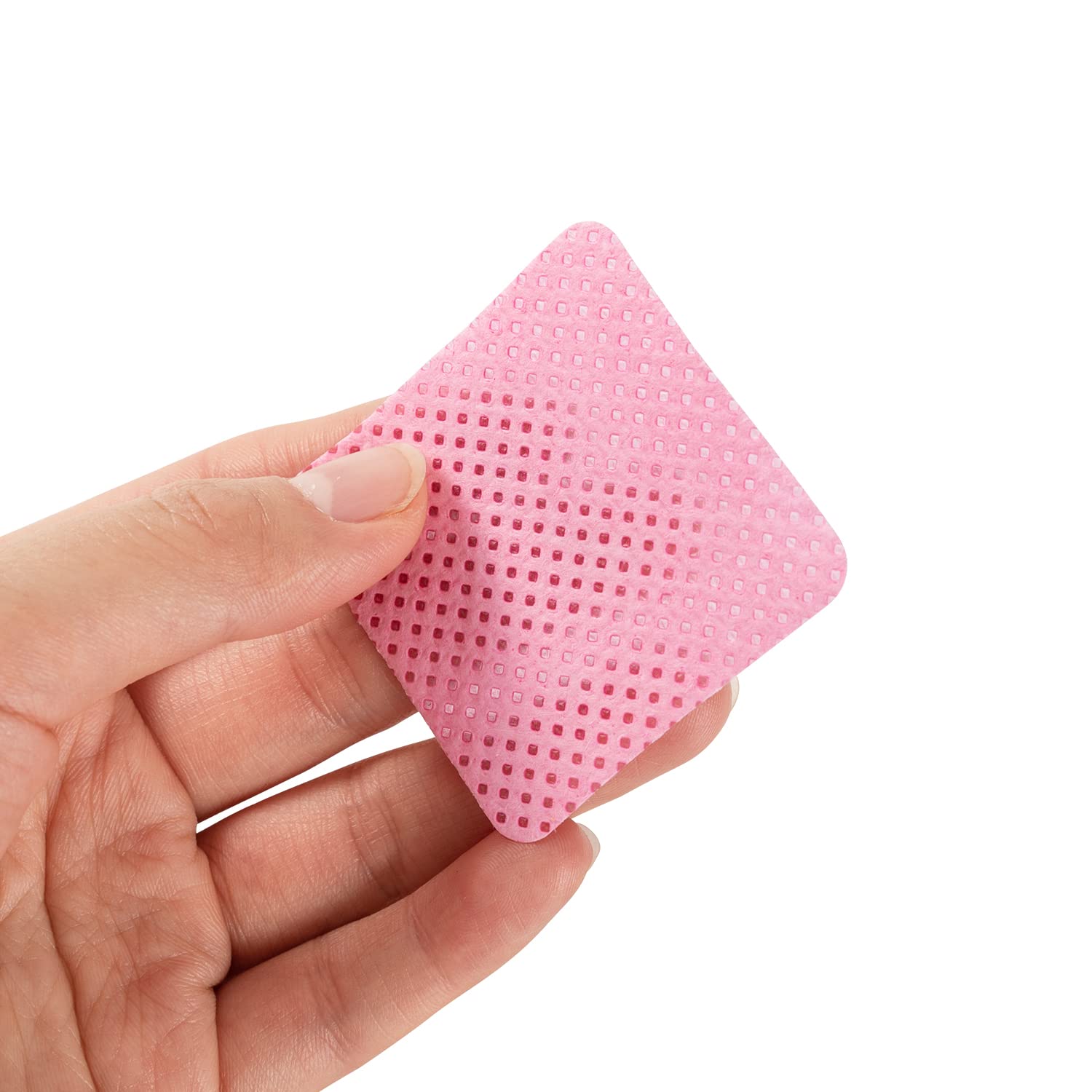 BLUERISE Lint Free Nail Wipes Pink 1200pcs Nail Polish Remover Pads Soft Absorbable Eyelash Extension Glue Cleaning Wipes - Image 9