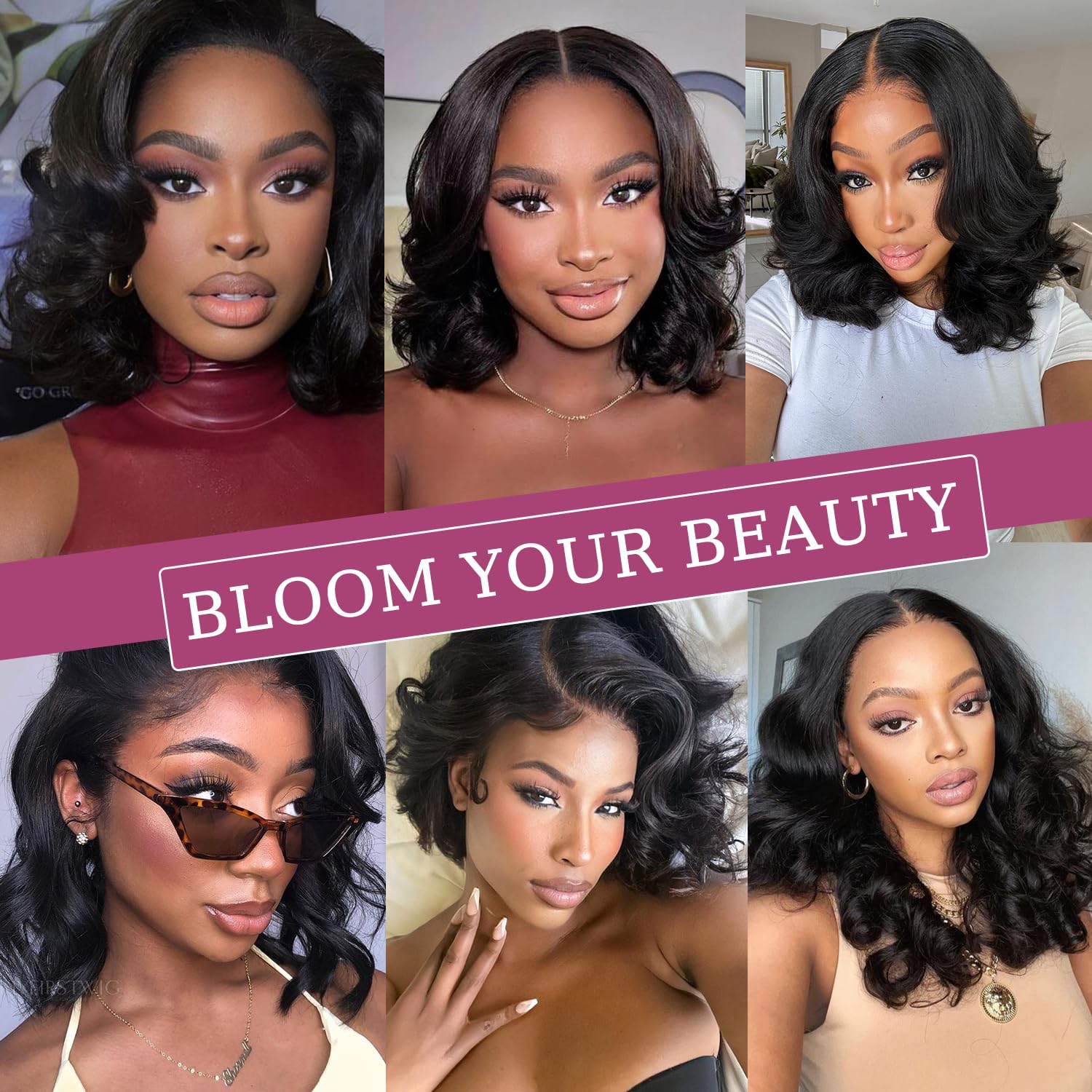 Body Wave Human Hair Bundles with Frontal (12 12 14 14+12Frontal) 12A Human Hair Bundles with Closure 13x4 HD Lace Frontal With 4 Bundles Body Wave Human Hair 100% Unprocessed Brazilian Virgin Hair - Image 6