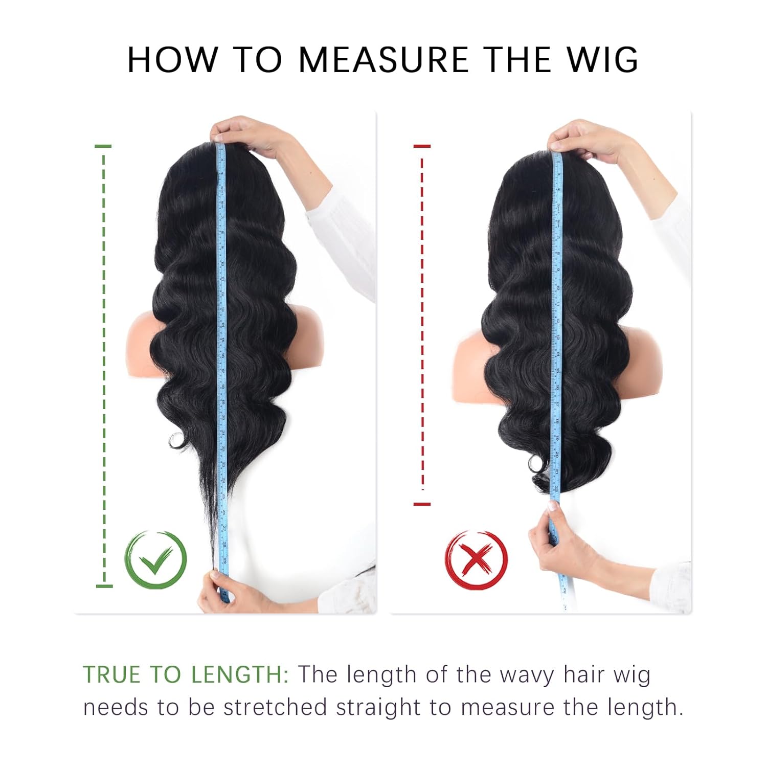 Body Wave Lace Front Wigs Human Hair 13x4 HD Lace Front Wigs Human Hair Pre Plucked with Baby Hair Frontal HD Lace Wigs 180% Density Black Human Hair Wigs for Women with Natural Hairline (24inch) - Image 5